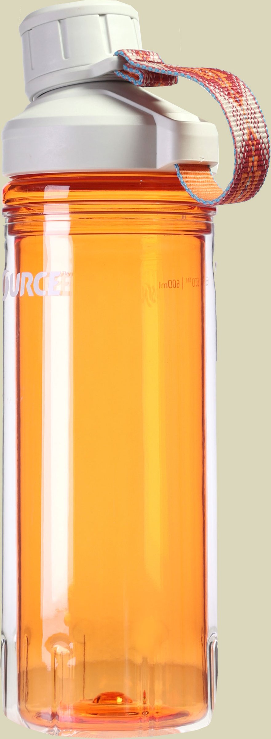 Eco Tritan double wall orange 0,6 - amber orange-nepal