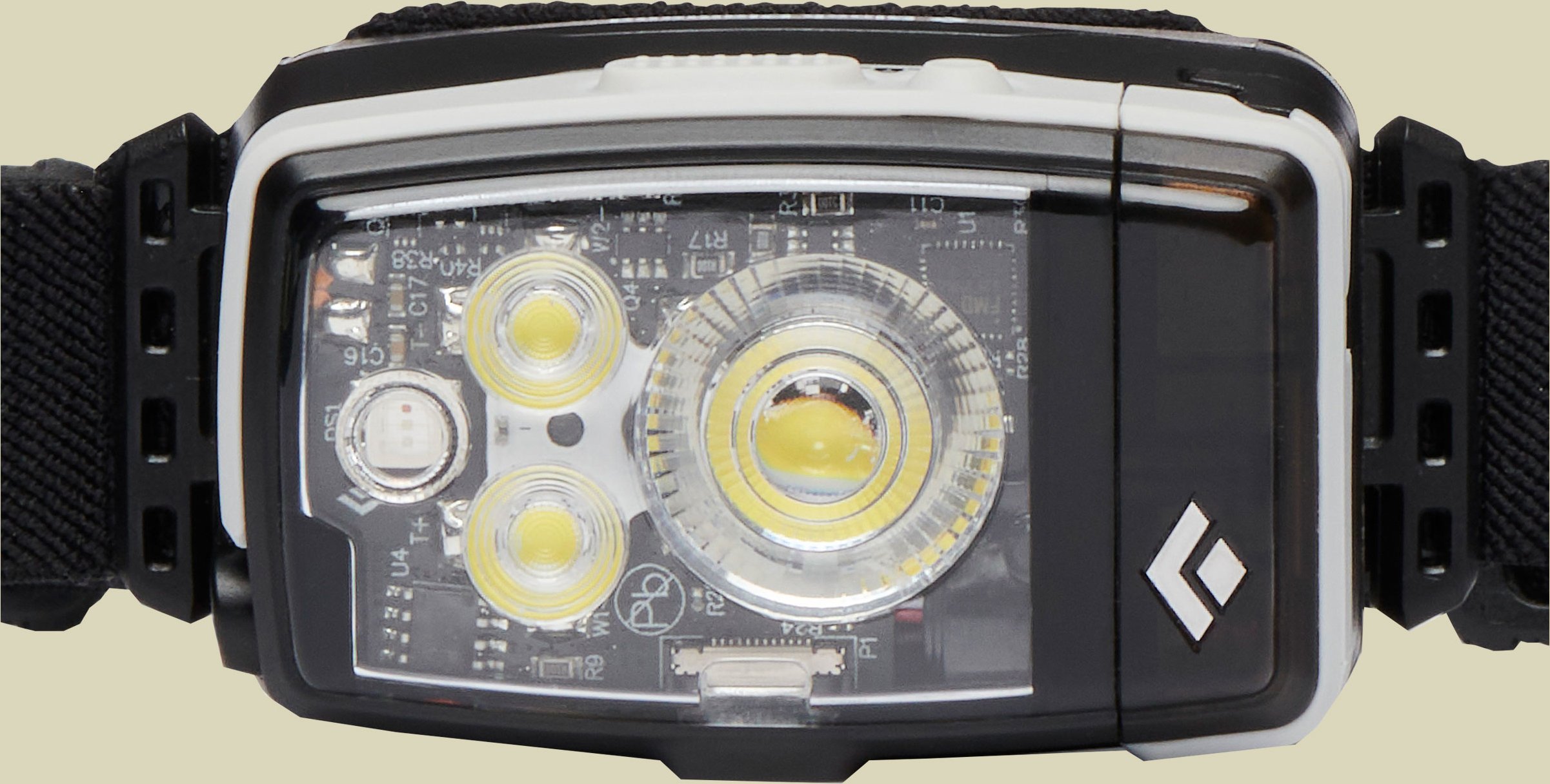 Distance LT 1100 Headlamp Farbe black-alloy