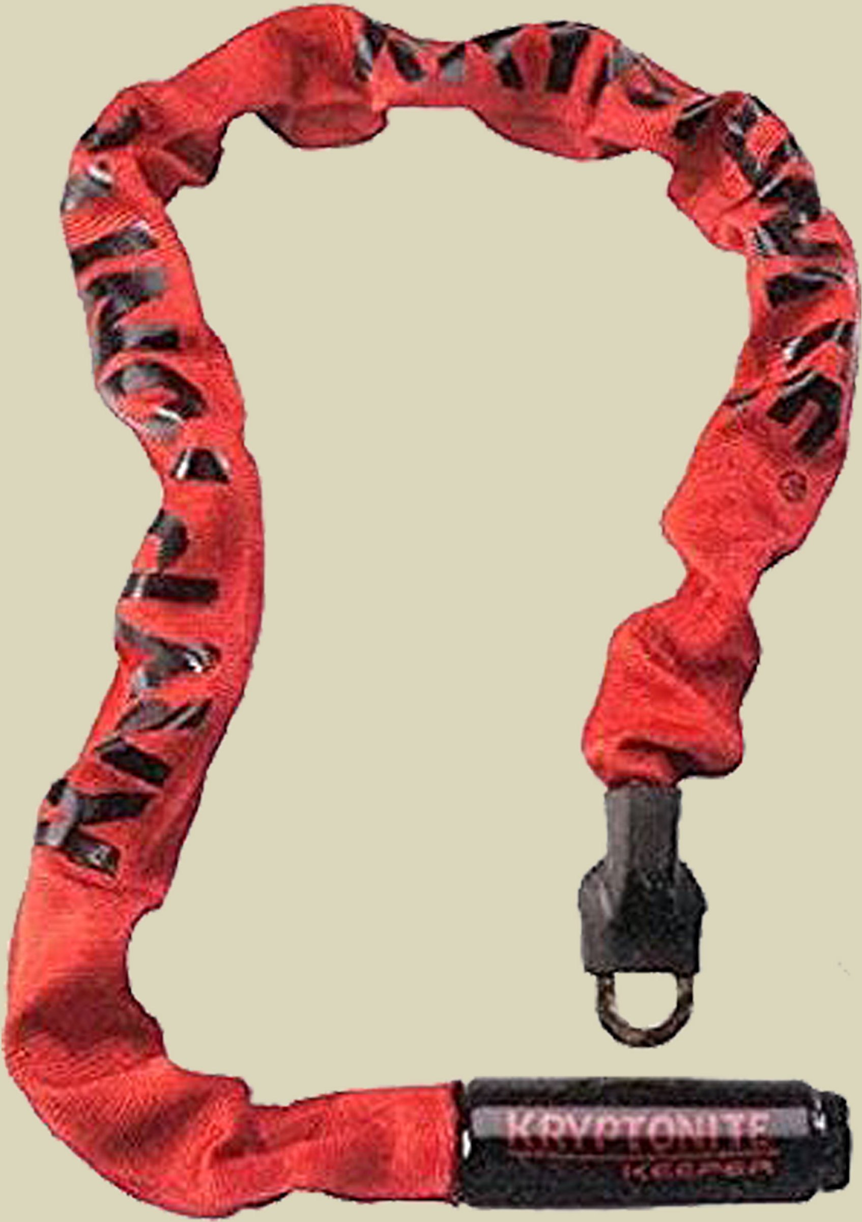 Keeper 785 Integrated Chain Kettenschloss Farbe rot