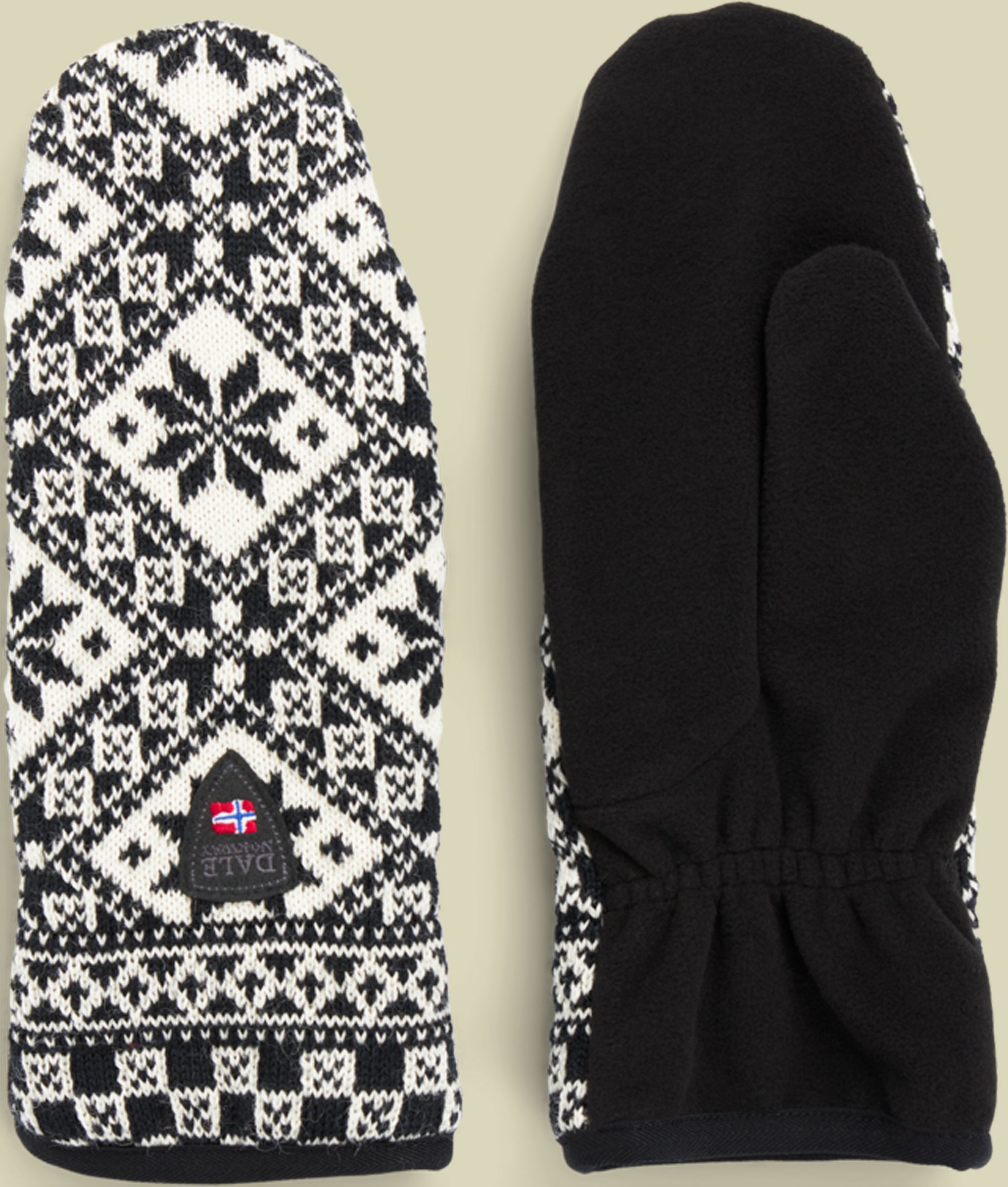 Bjoroy Polar Mittens M schwarz - Farbe black offwhite