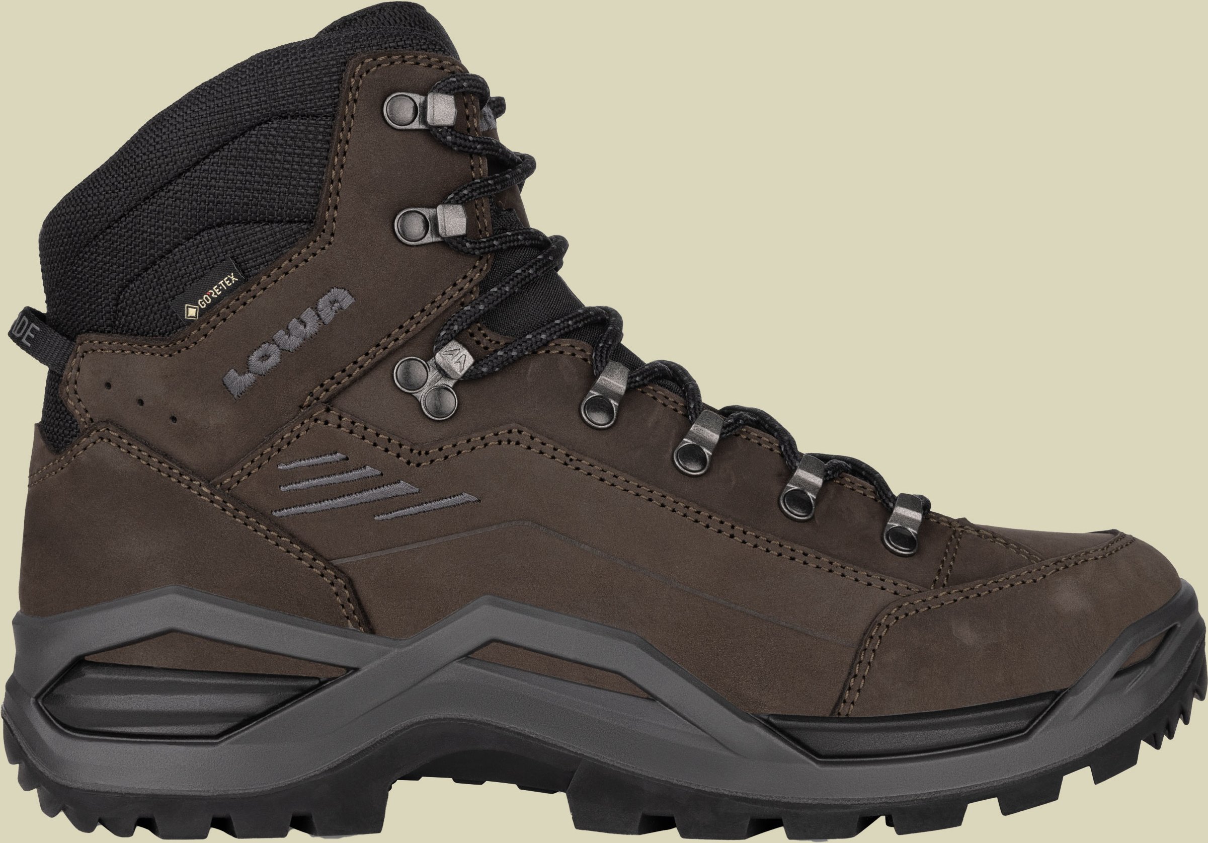 Renegade EVO GTX Mid Men braun UK 11 - dunkelbraun/schwarz