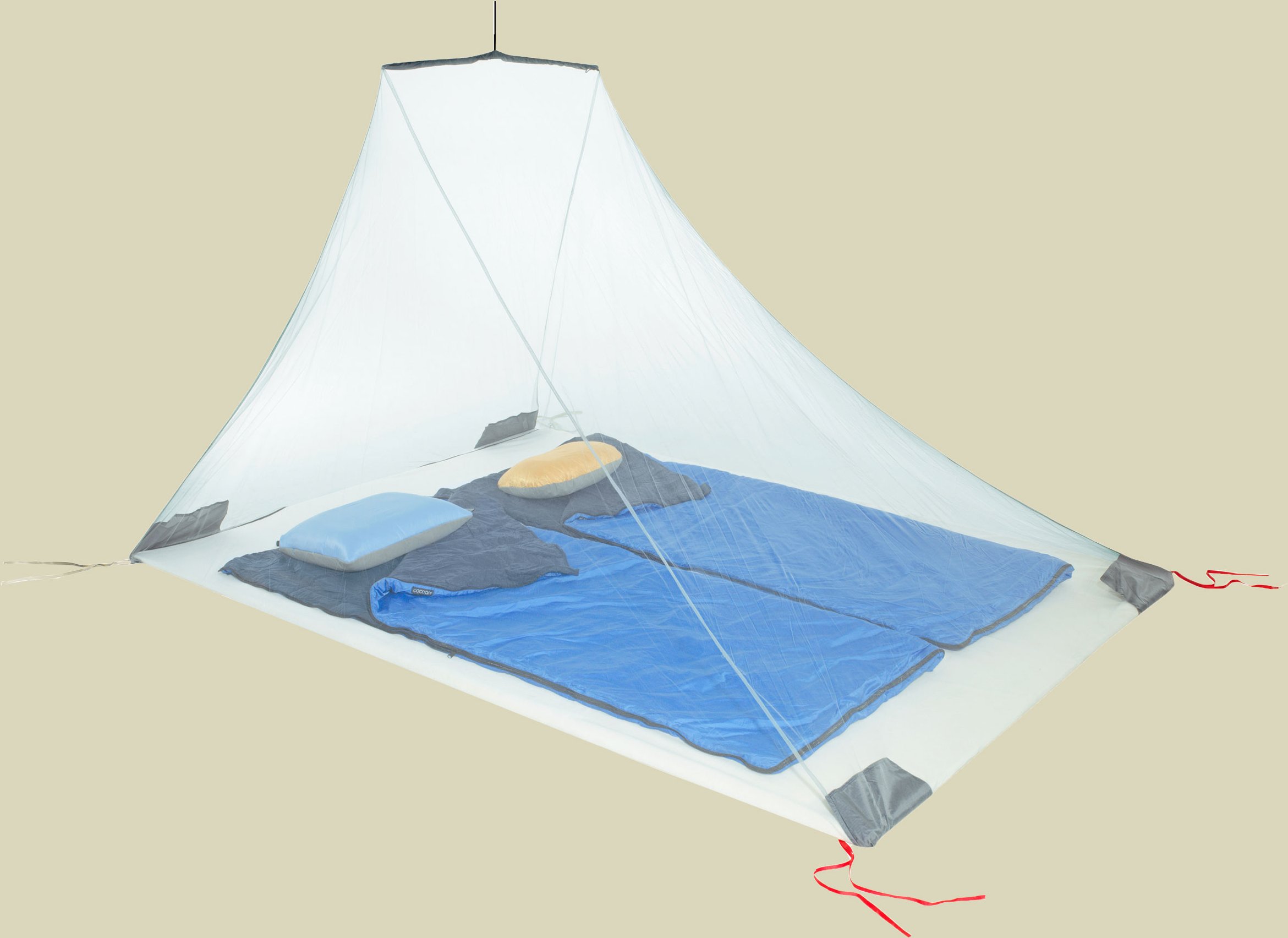 Camping Moskitonetz ultralight Maße: 230 x 150 cm Farbe: silt green