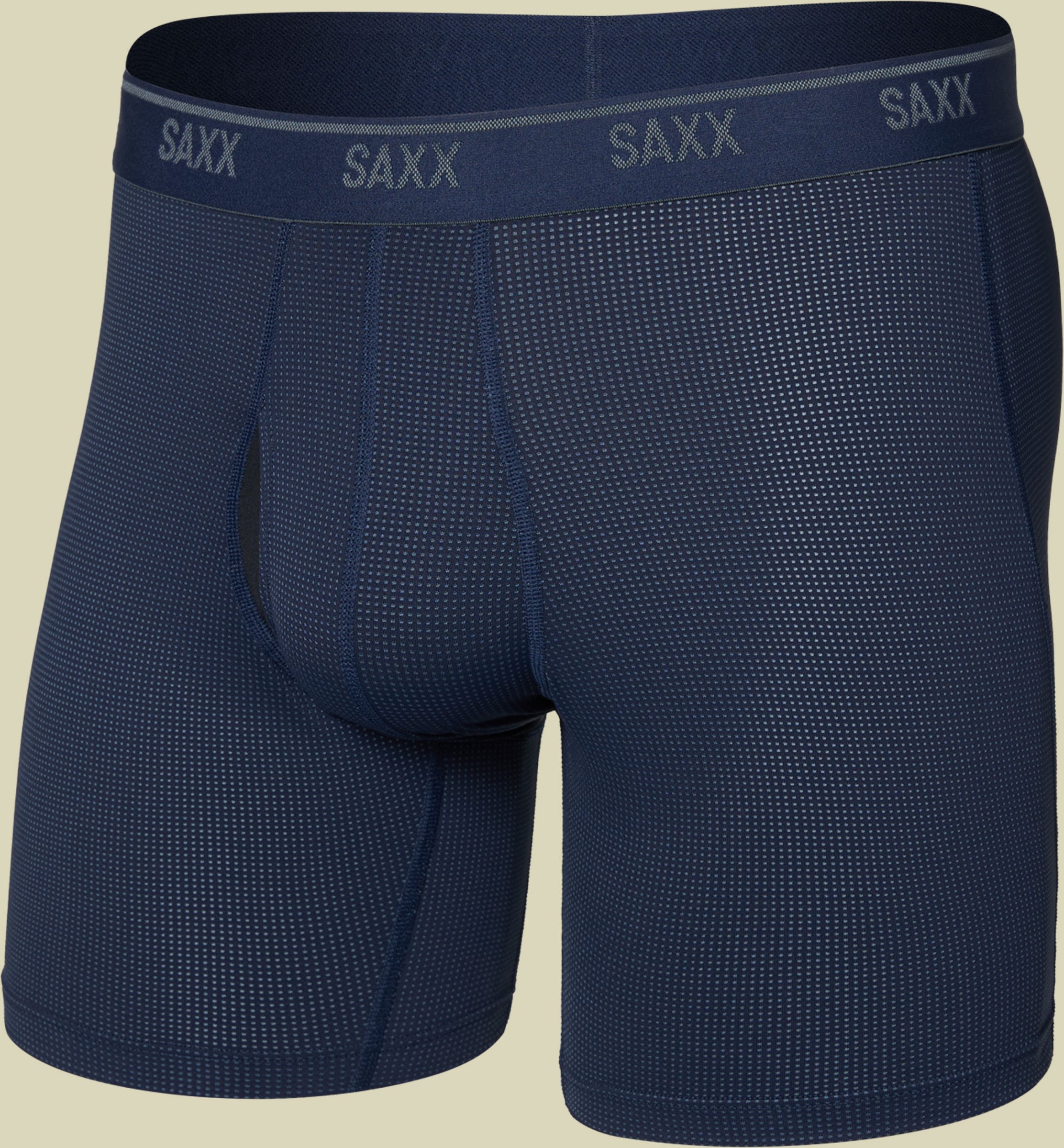 Quest Quick Dry Mesh Boxer Brief Fly L blau - maritime