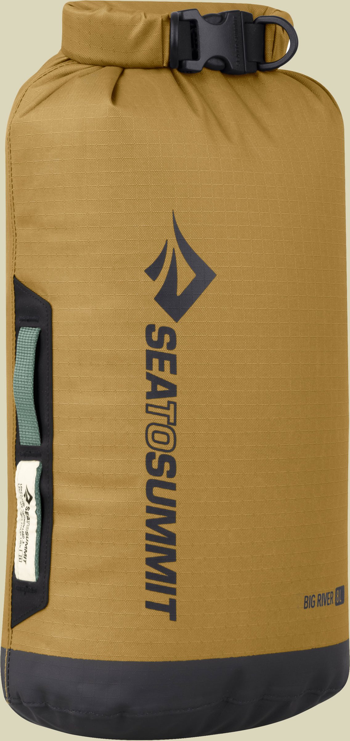Big River Dry Bag Volumen 8 Farbe dull gold