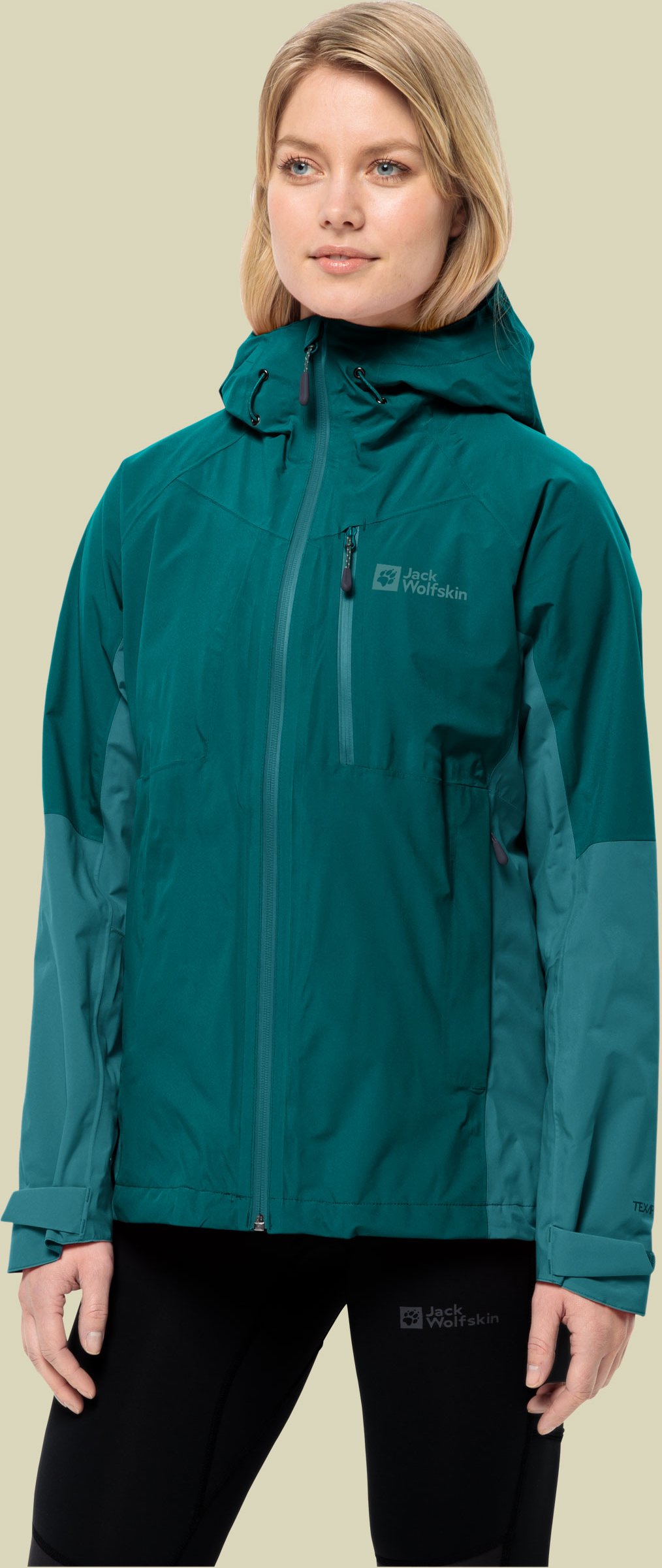 Eagle Peak 2L Jacket Women Größe XL Farbe sea green