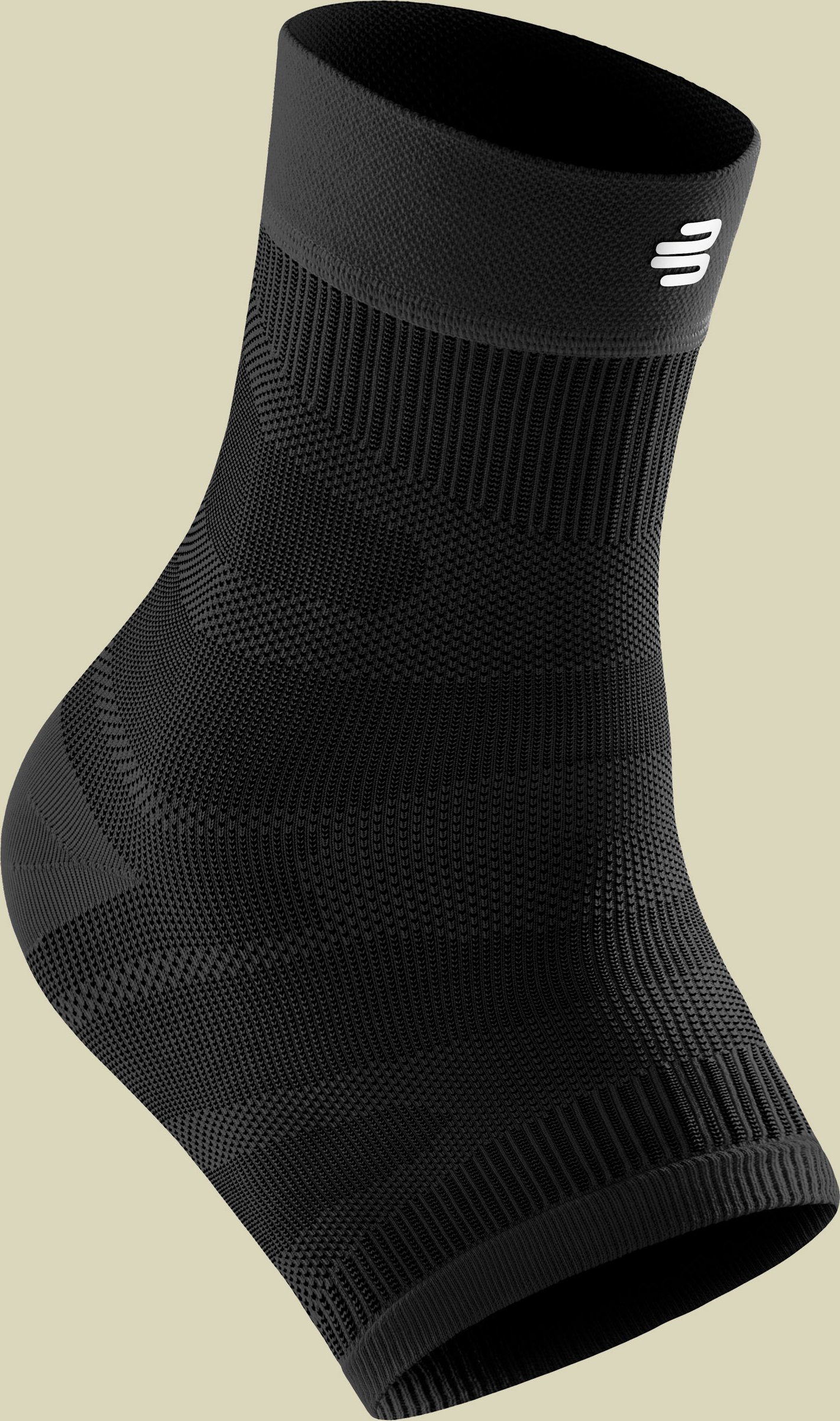 Sports Compression Ankle Support S schwarz - black