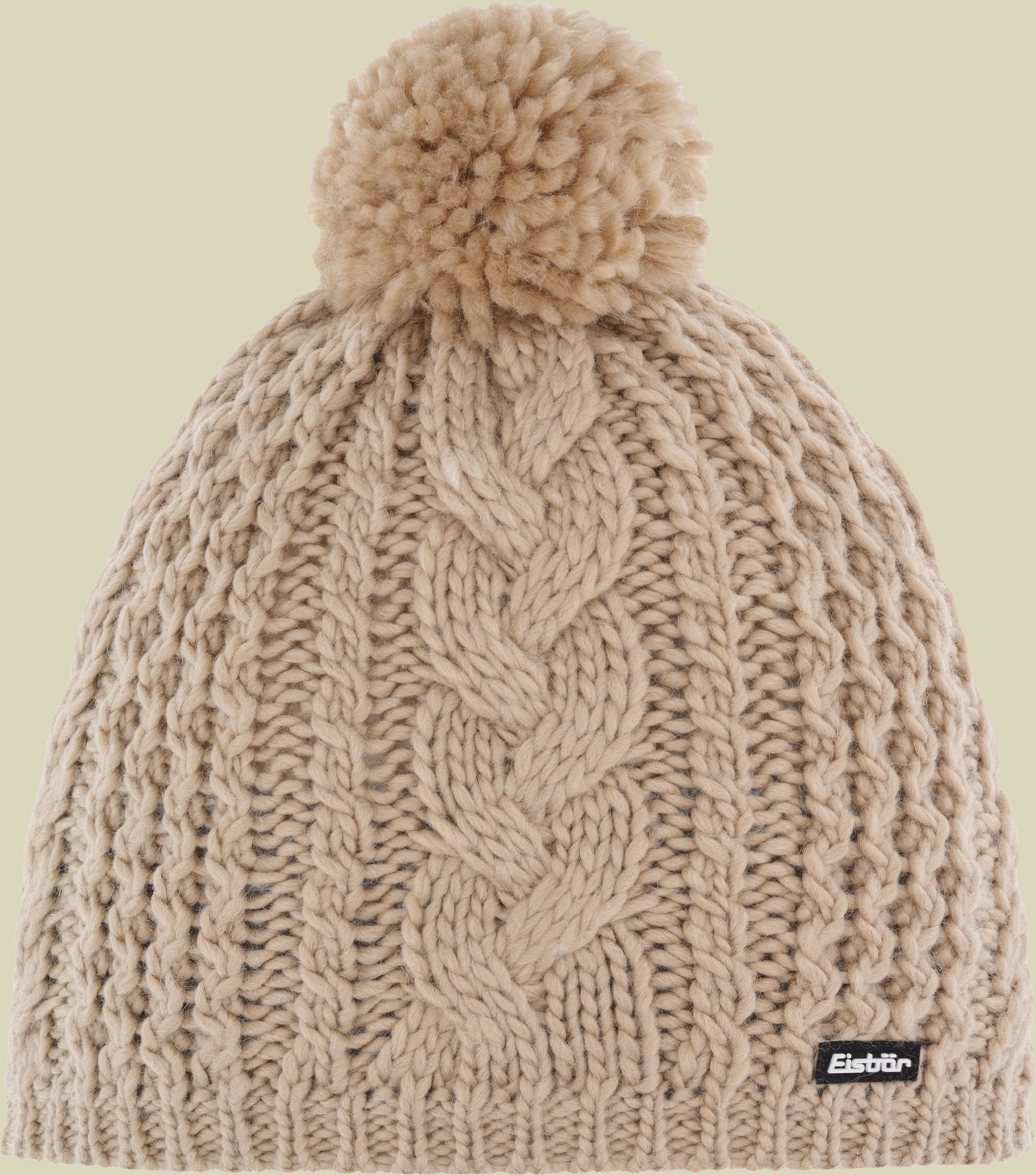 Afra Pompon MÜ beige one size - sandstone