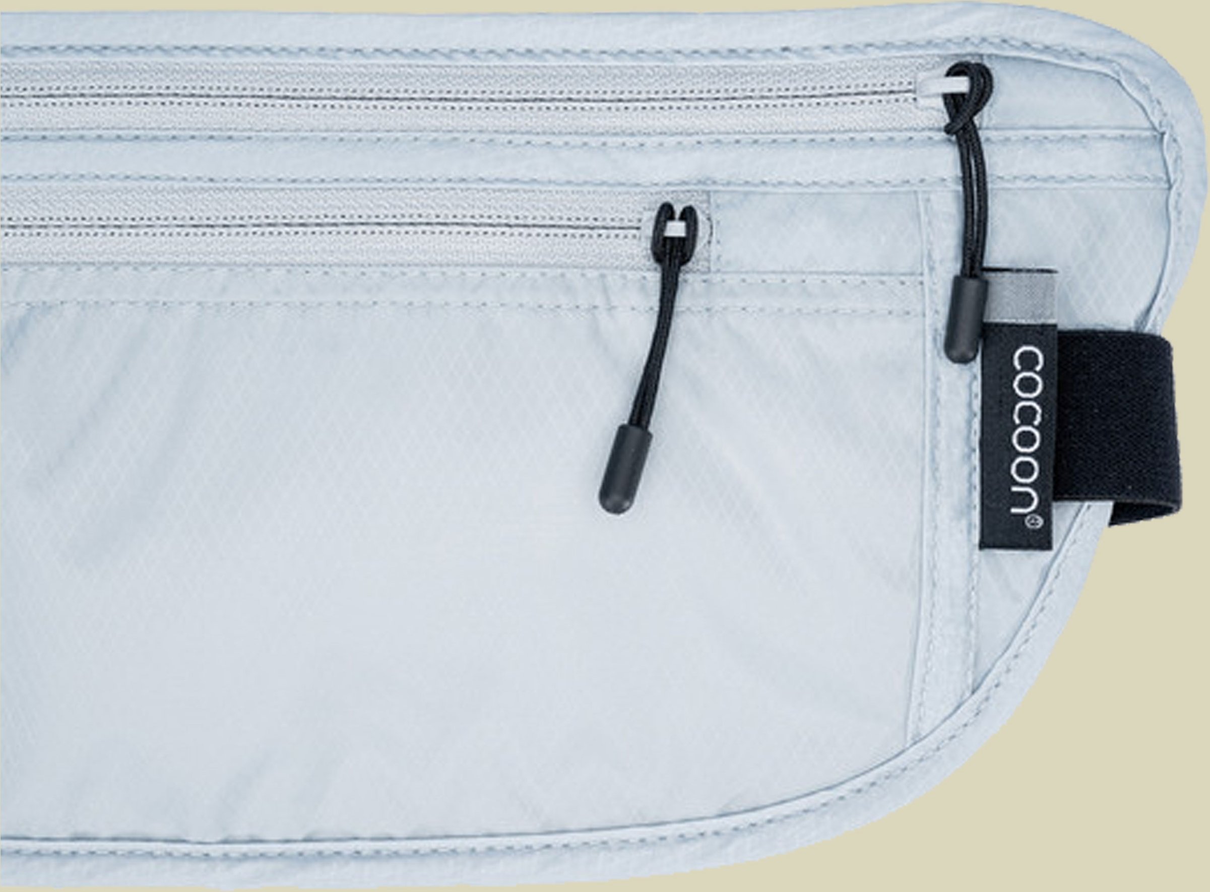 Thumbnail - Travel Waist Wallet 30 x 14 cm grau - star grey