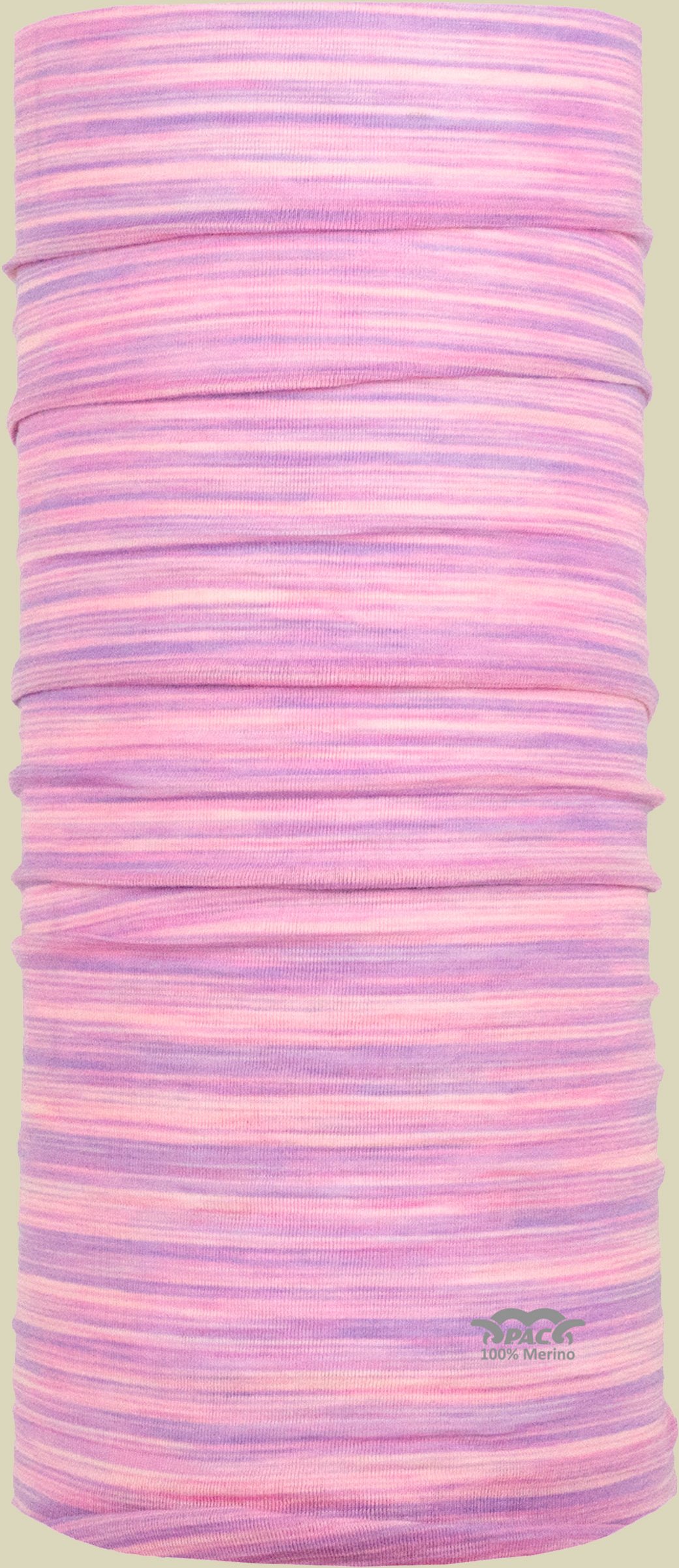 P.A.C. Merino Wool rosa one size - strigmera