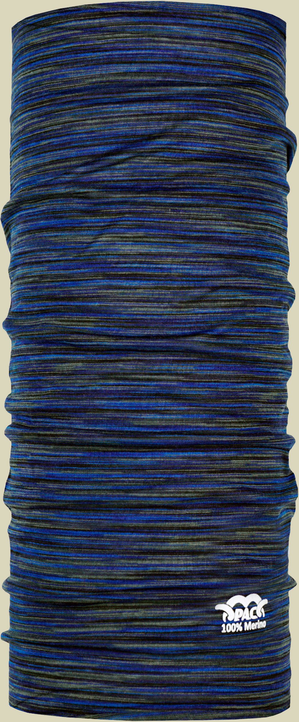 P.A.C. Merino Wool blau III one size - multi deep ocean