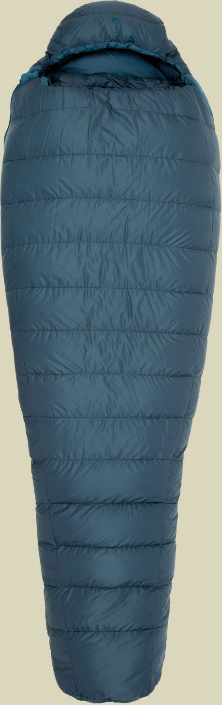 Trekkinglite -10° bis Körpergröße 180 cm (M) Farbe ocean, Reißverschluss links