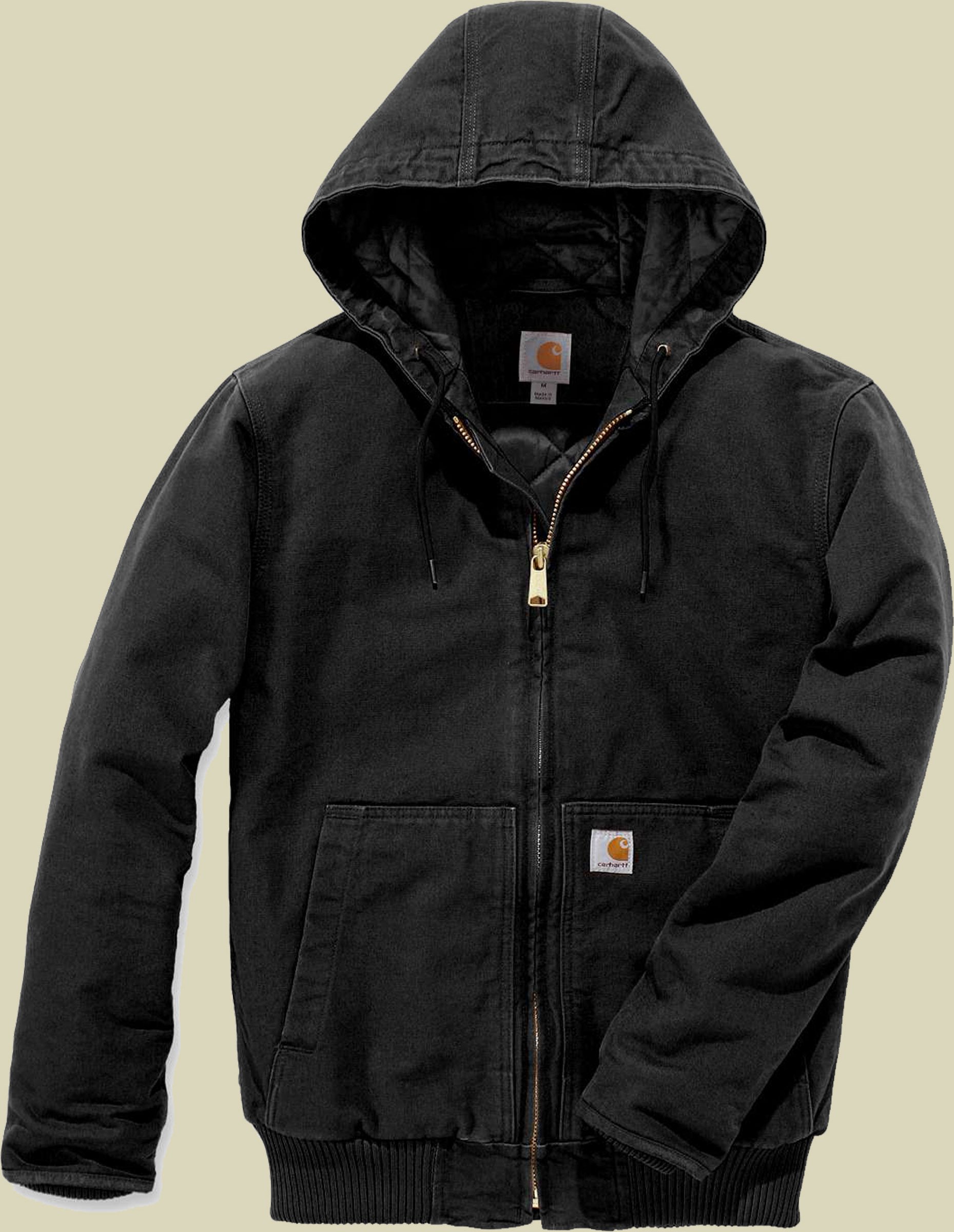 Washed Duck Insulated Active Jacket Men S schwarz - black