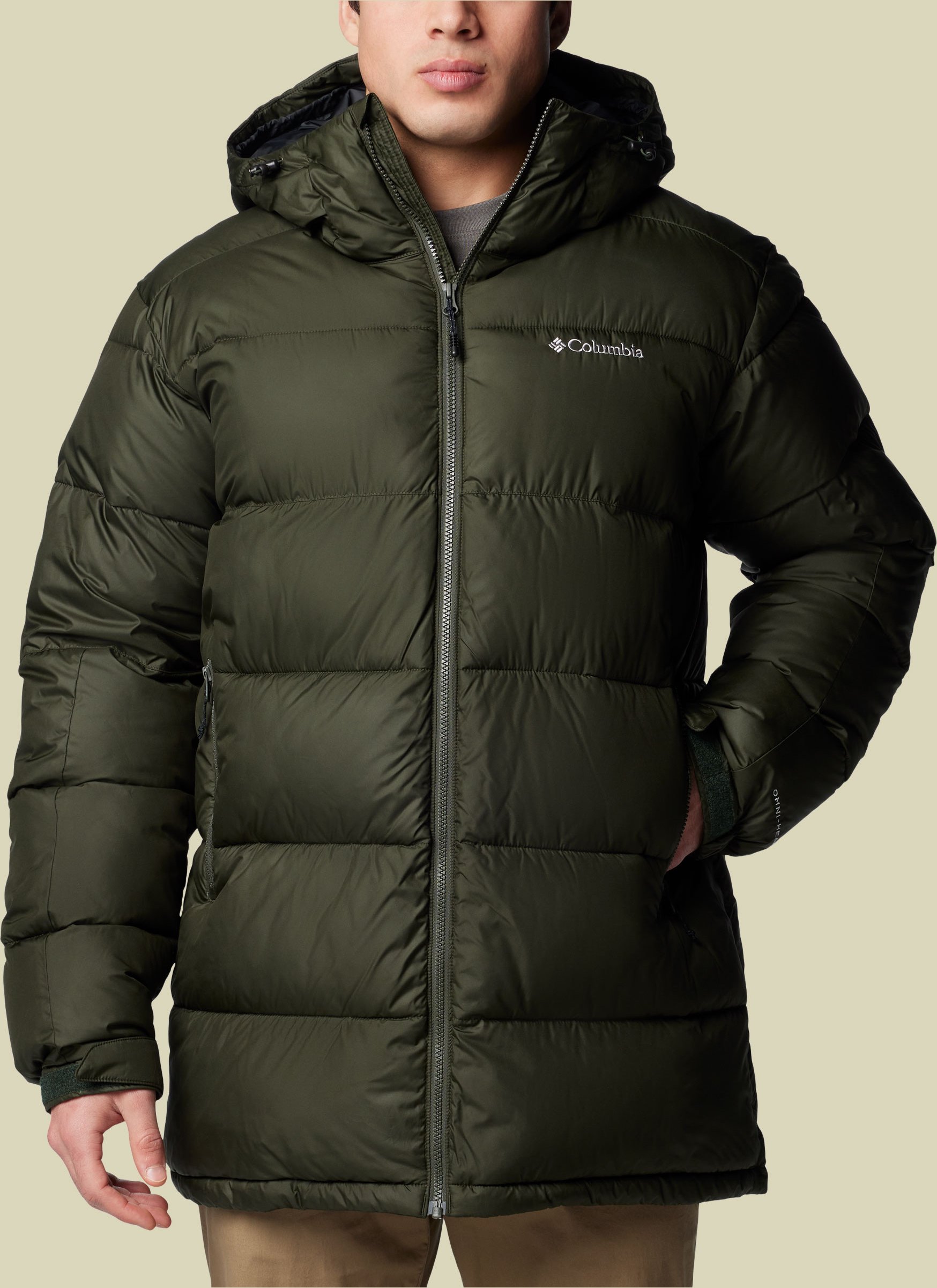 Pike Lake Parka Men grün L - Farbe greenscape
