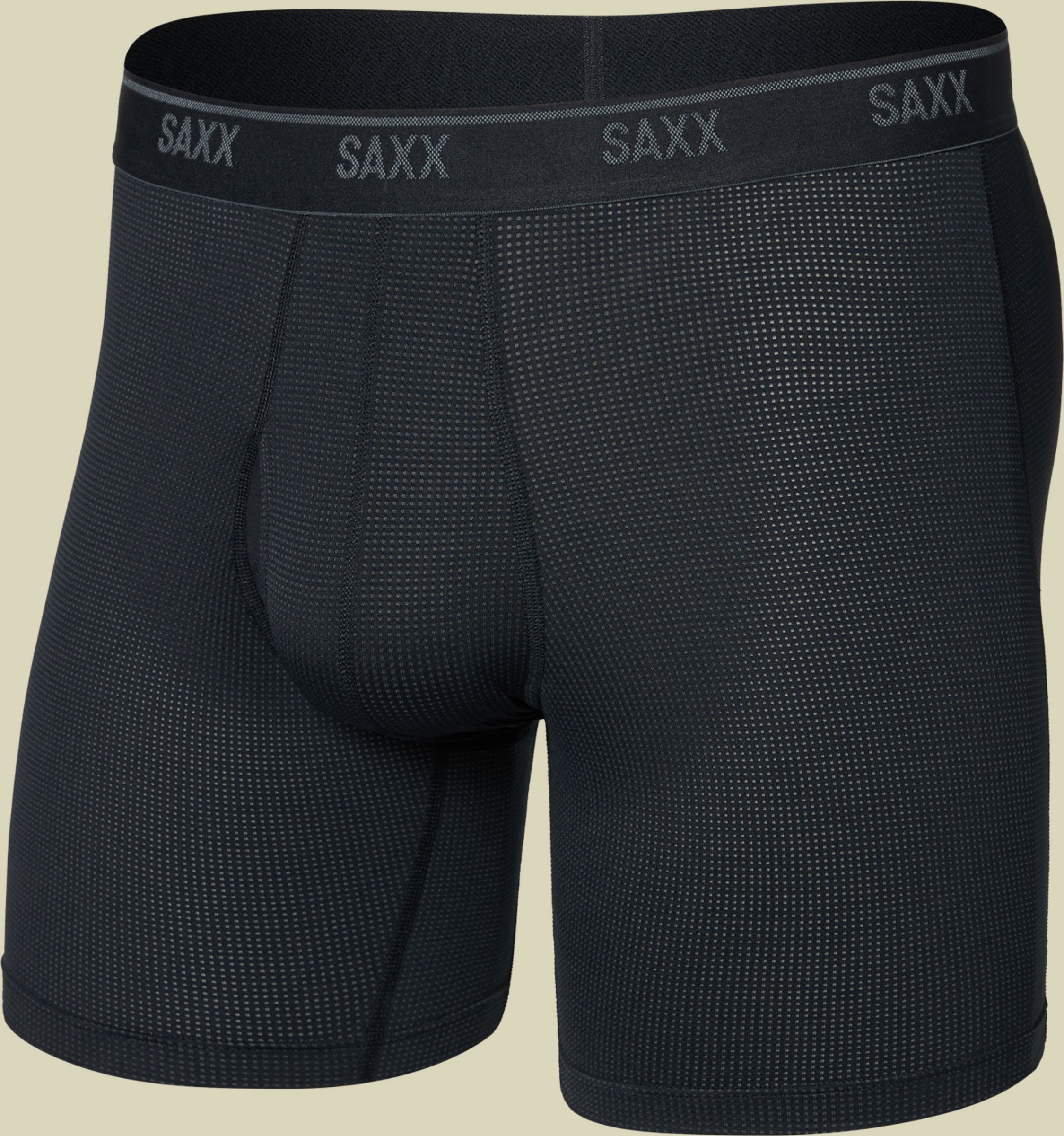 Thumbnail - Quest Quick Dry Mesh Boxer Brief Fly XL schwarz - black