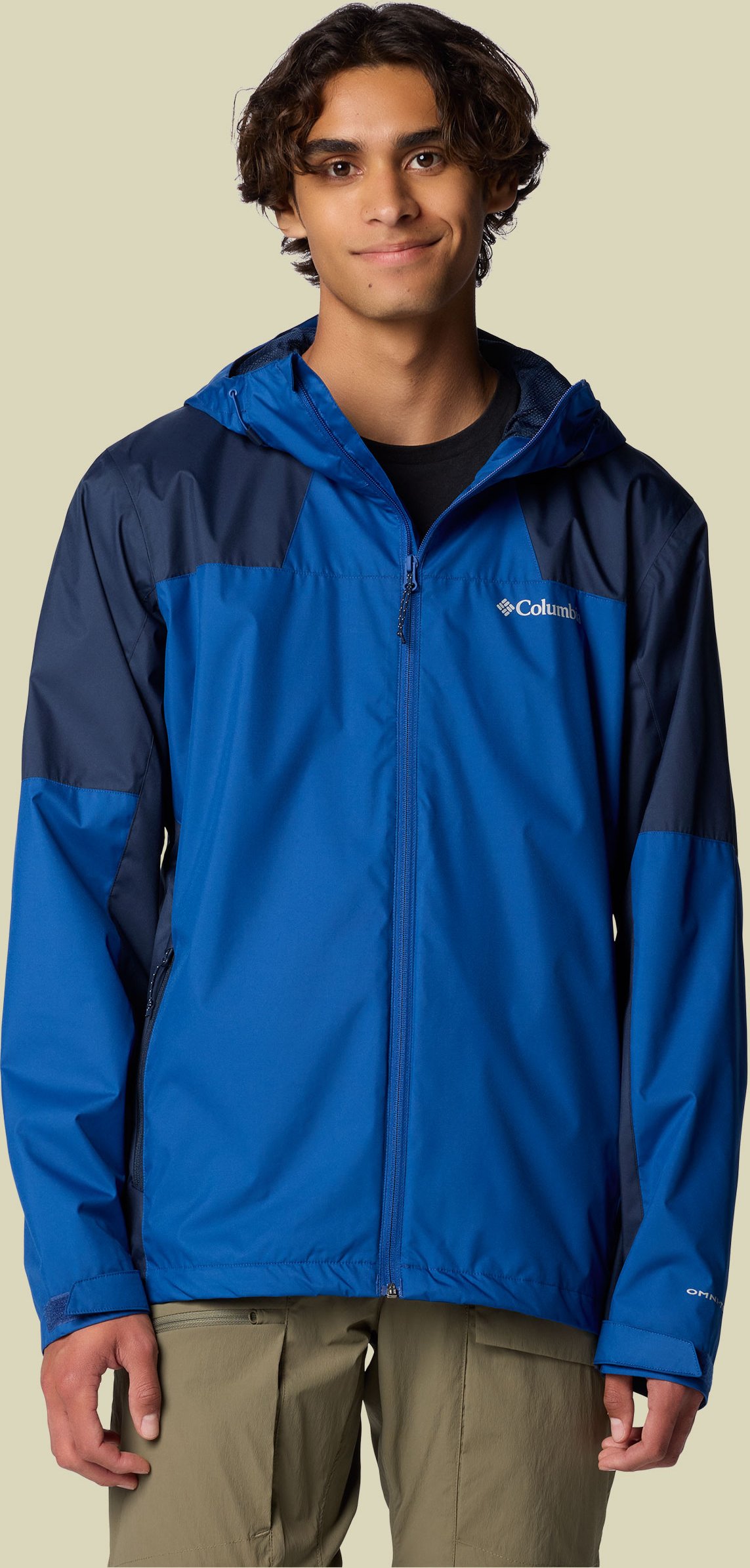 Inner Limits III Jacket Men blau L - mountain blue