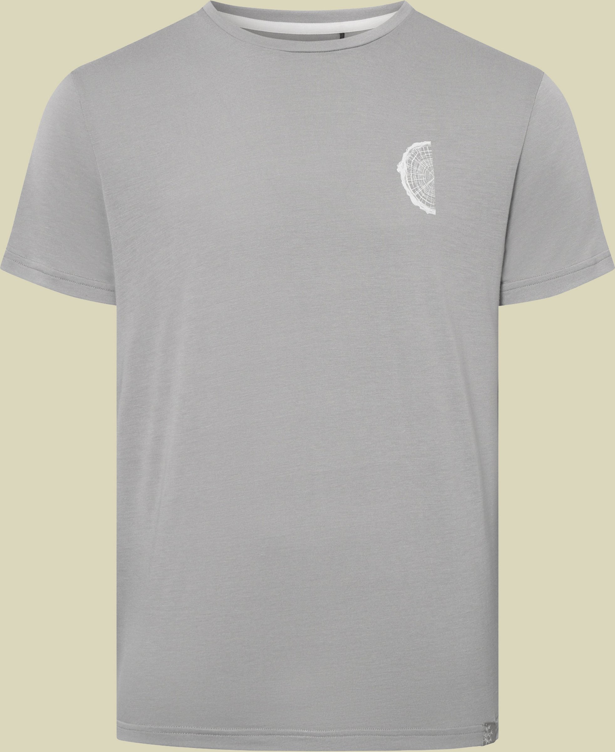 T-Shirt Rune Bamboo Men XXL grau - lt grey