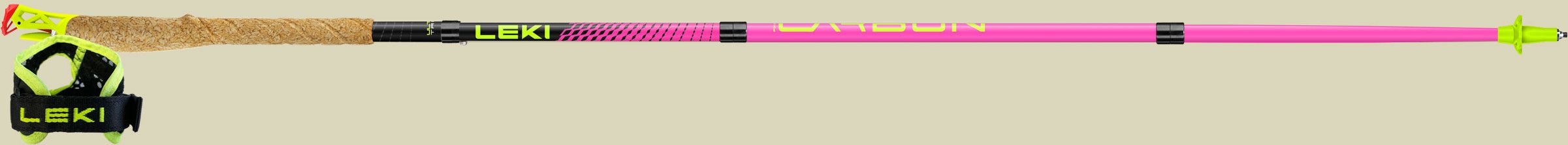 Ultratrail FX.One mehrfarbig 110 cm - neonpink-black-neonyellow