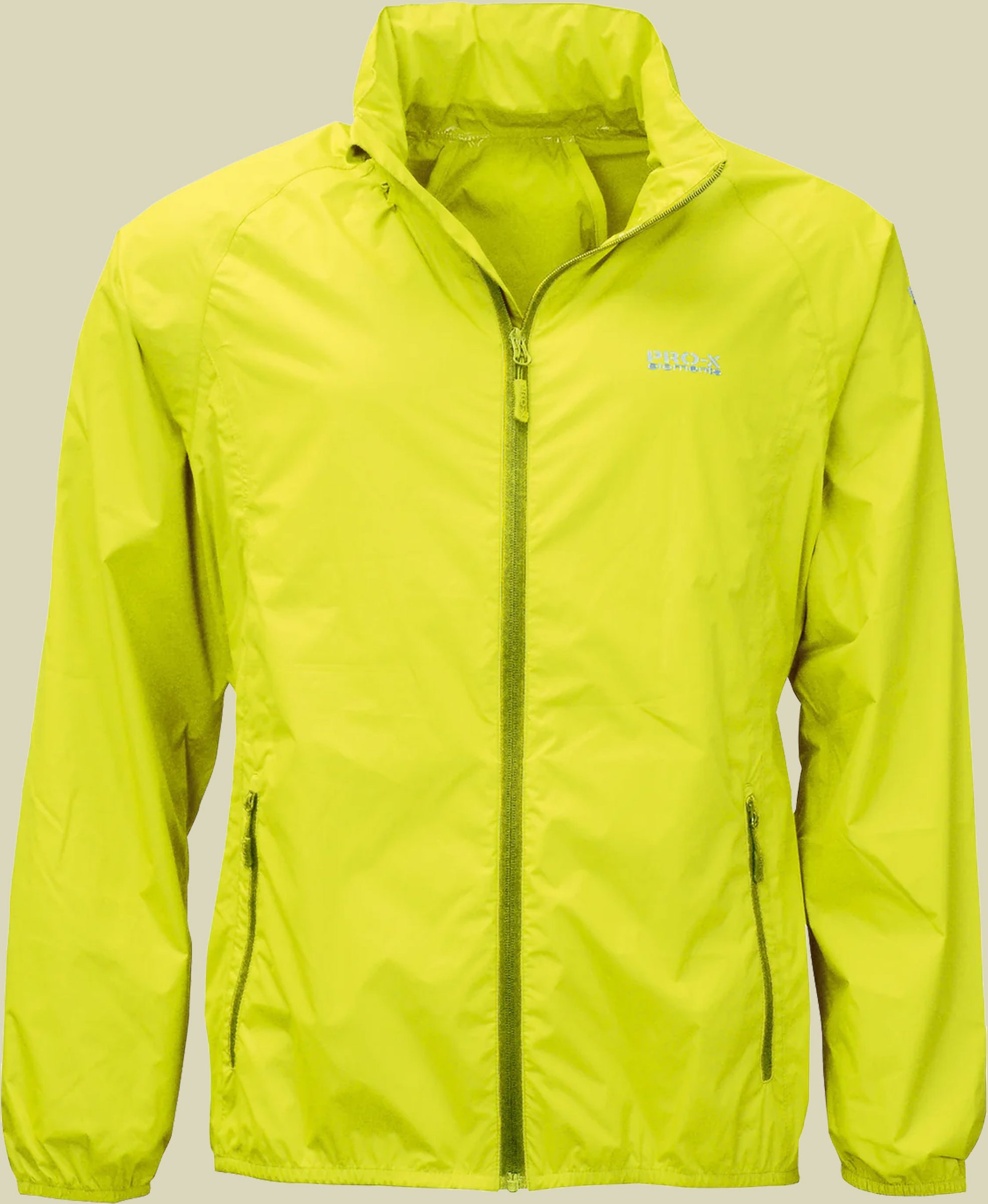 Regenjacke PACKable Men XS gelb - neon gelb