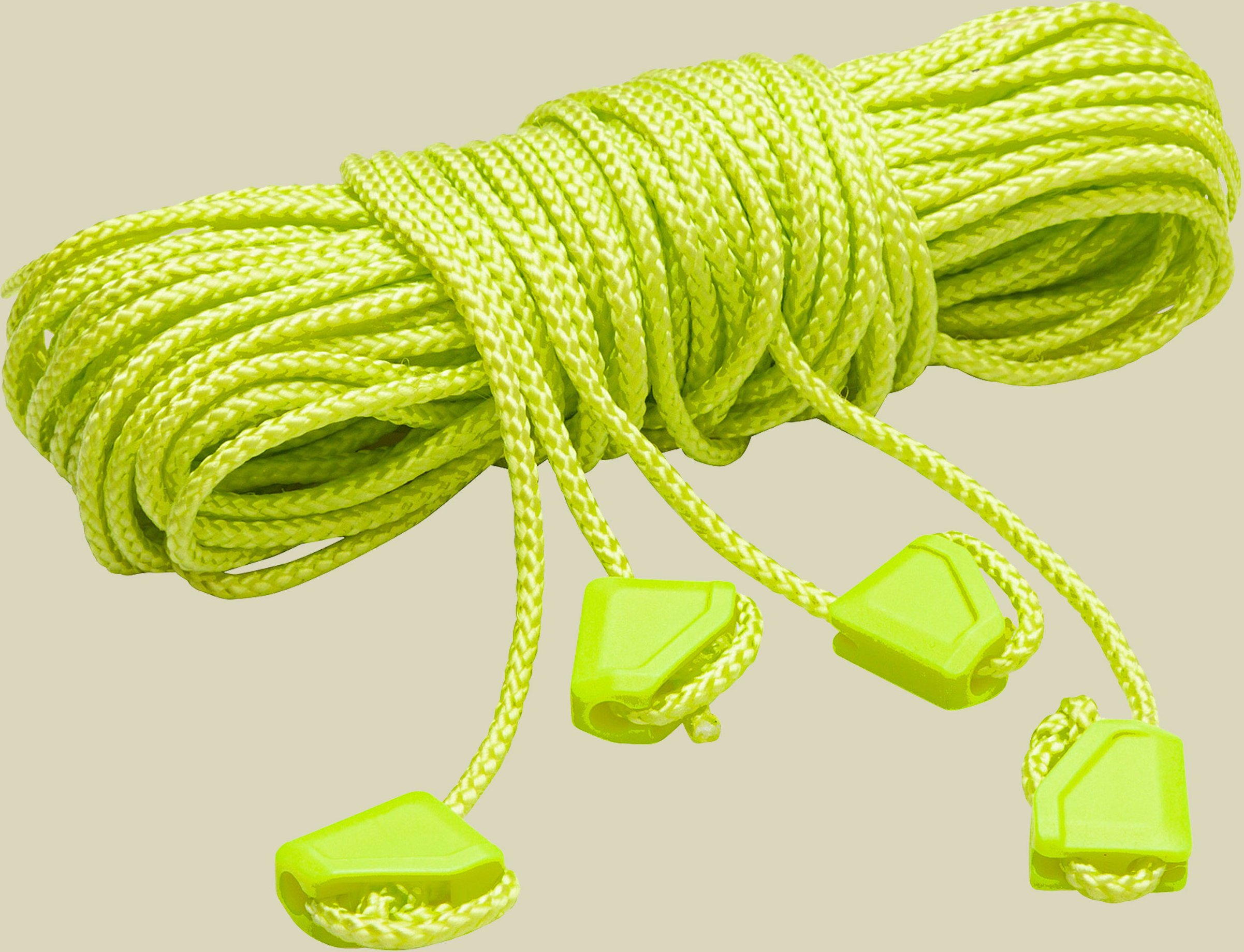 Abspannleine 25 m Farbe neongelb