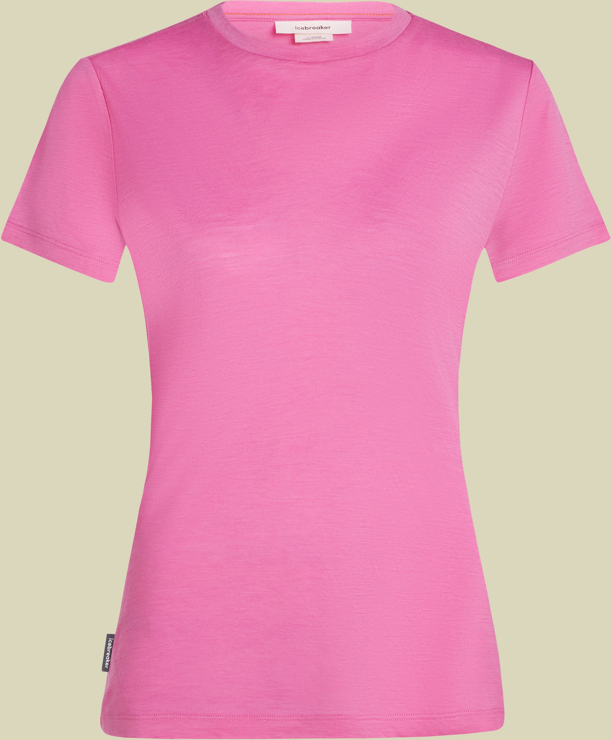 Merino 150 Tech Lite III SS Tee Women XL pink - pop