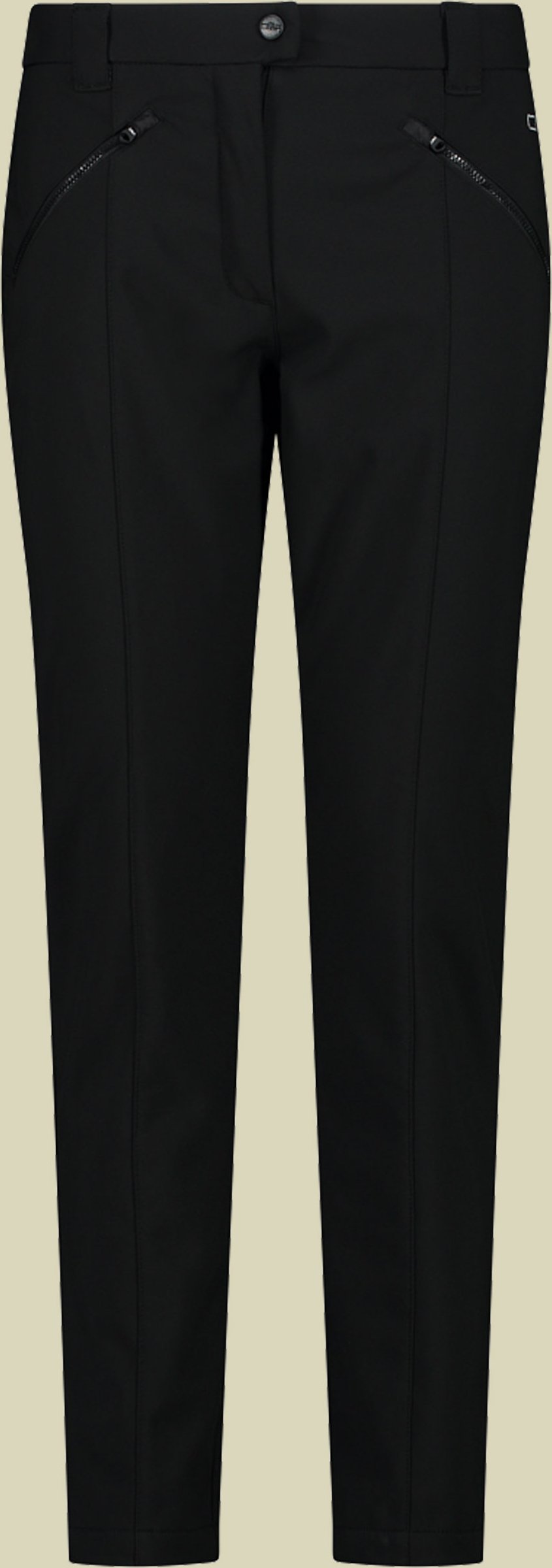 Woman Long Pant 38 schwarz - Farbe black