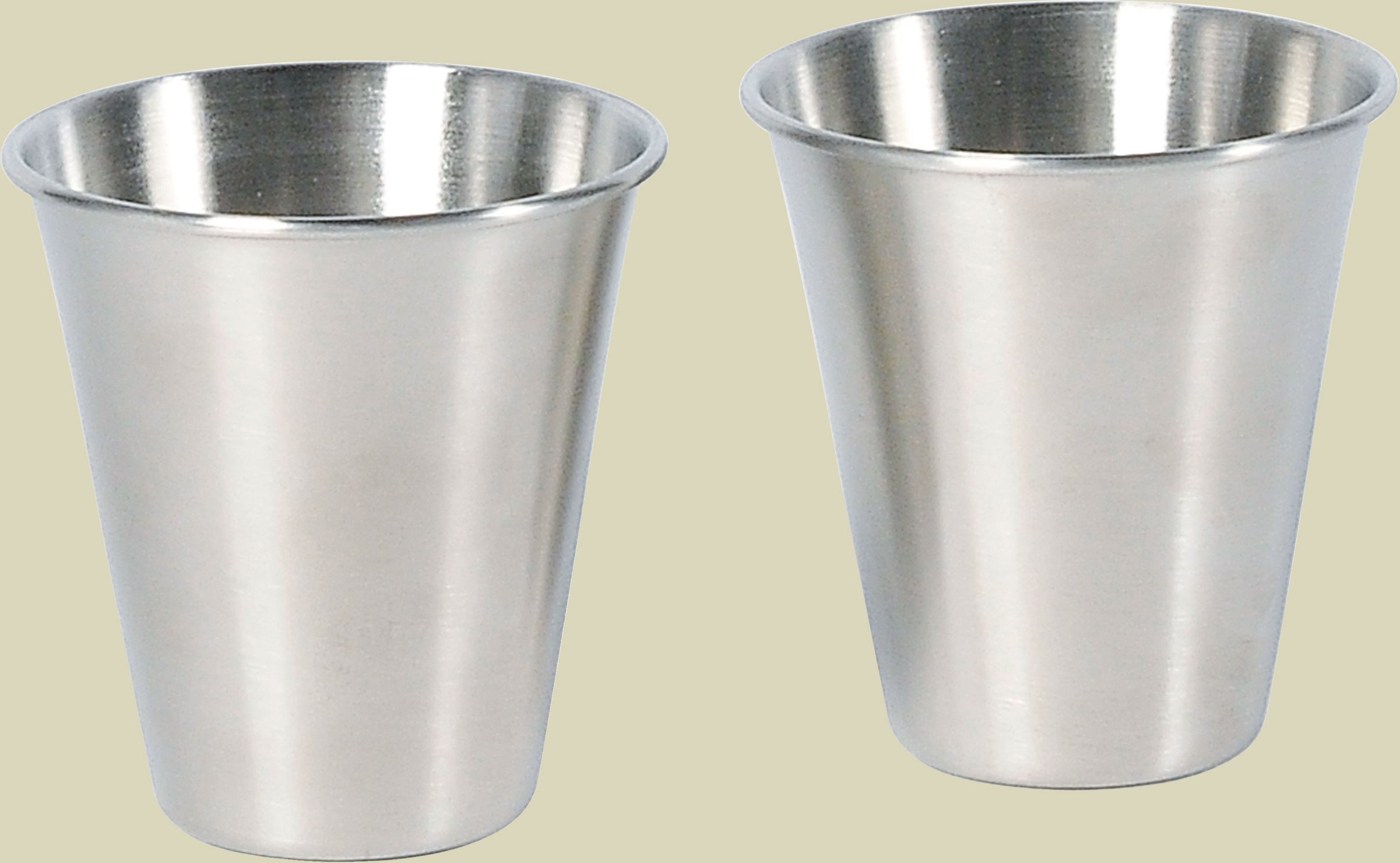 Shot Cup Set Volumen: 60ml Farbe: Edelstahl