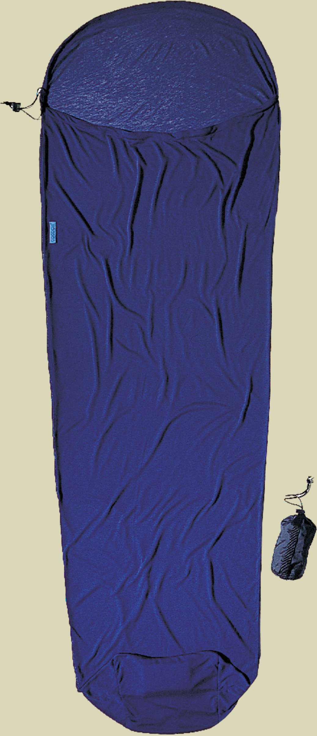 Mummy Liner Coolmax 220 x 80 | 60 cm Farbe bluemax