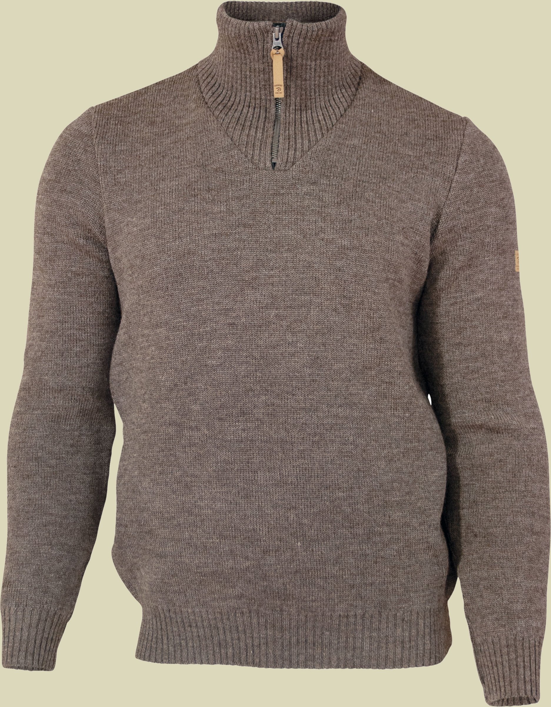 NLS Elm Half Zip Men nutmeg XXL - braun