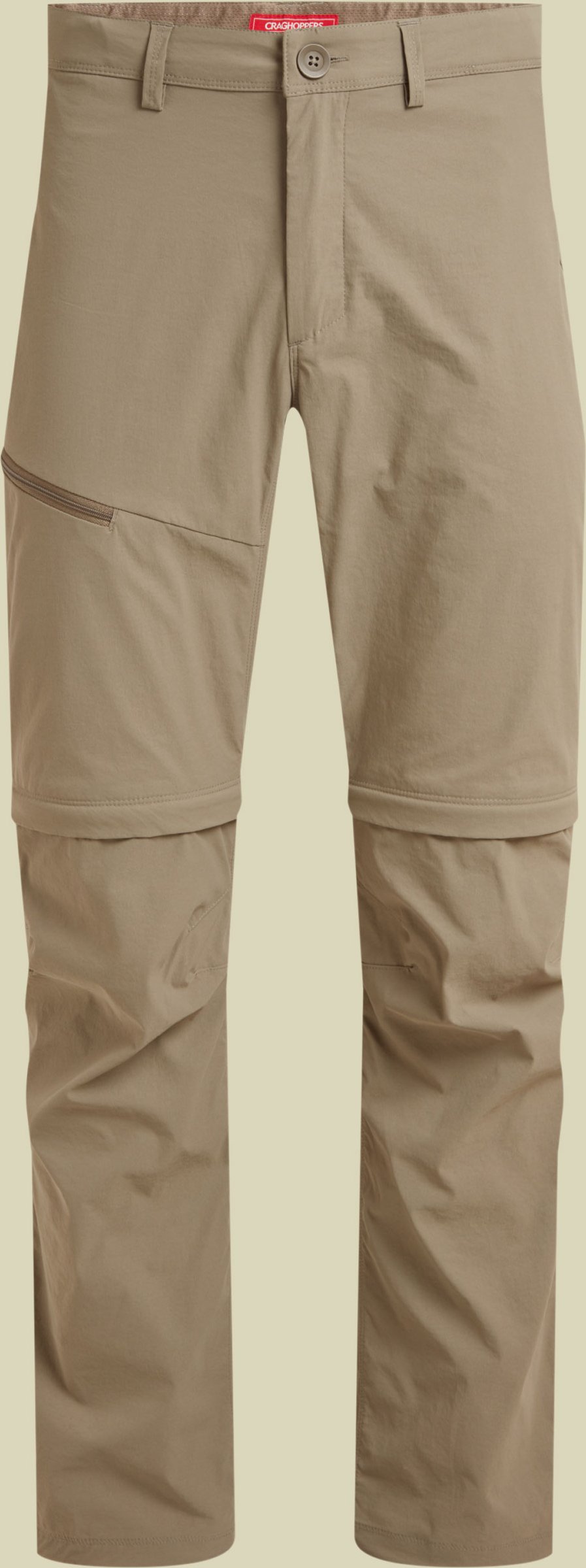 NosiLife Pro Convertible Trouser III Men 24 beige - pepple