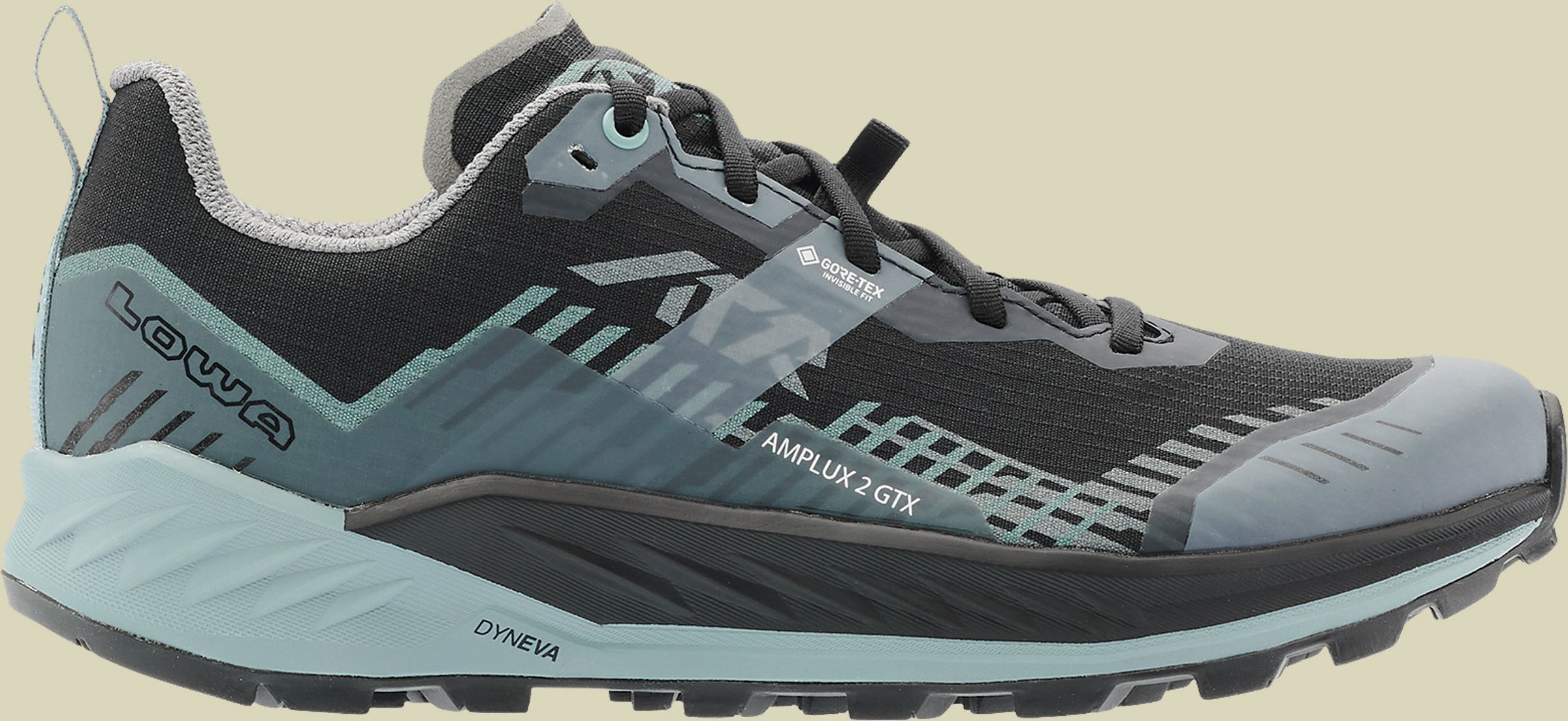 Thumbnail - Amplux 2 GTX Women UK 8 grau - schwarz/rauchblau