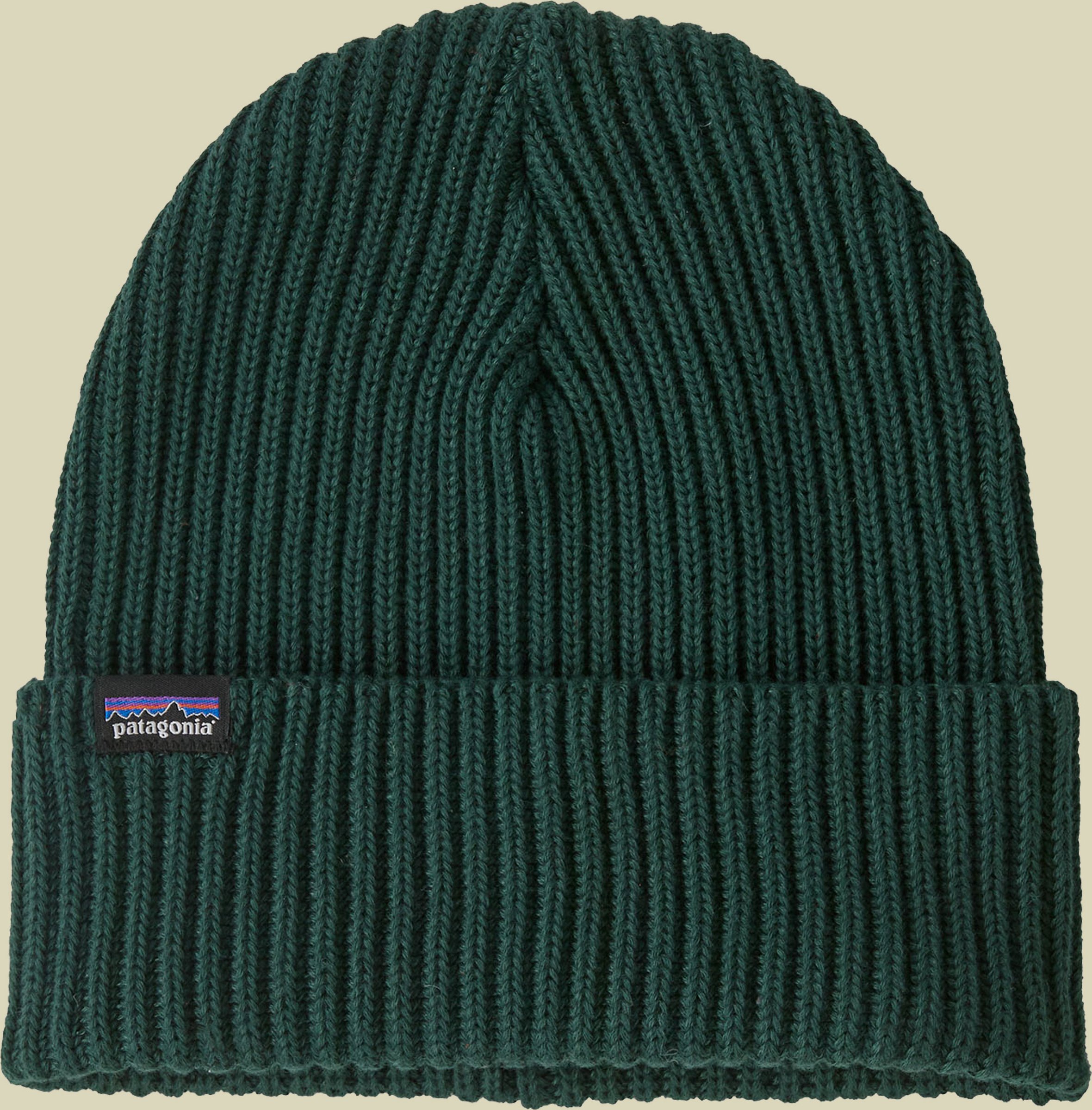Fisherman´s Rolled Beanie grün one size - cascade green