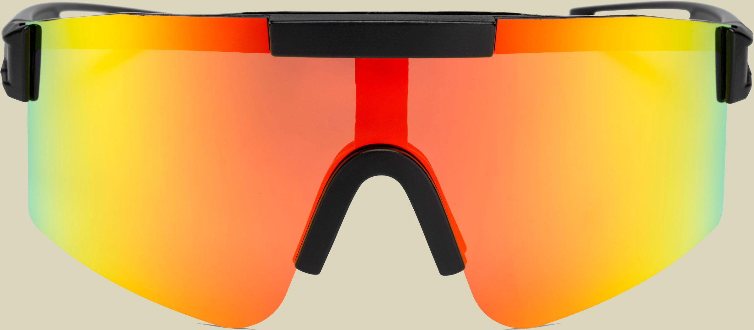 Luca one size schwarz - black/red mirror