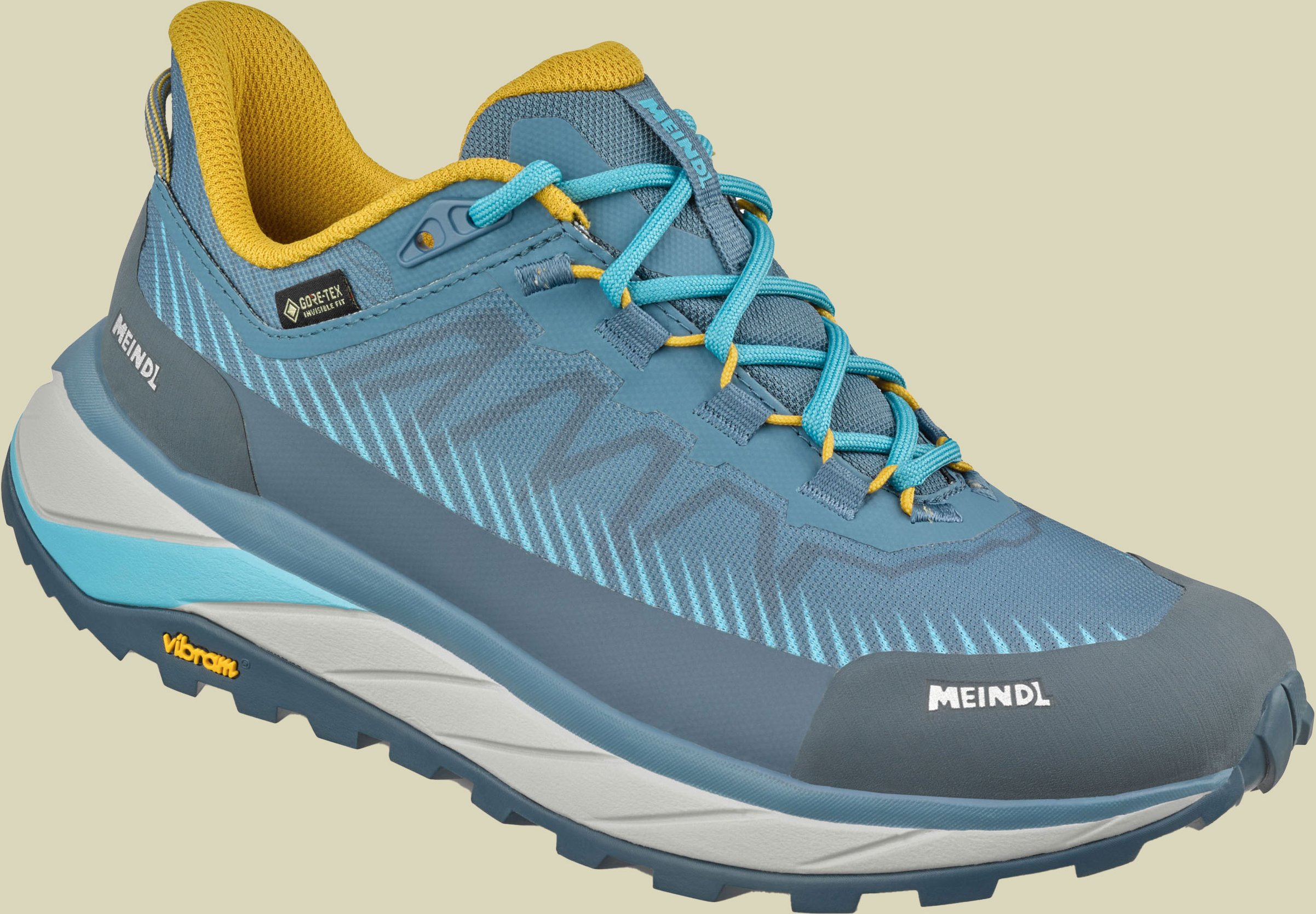 Eldora Lady GTX UK 8 blau - jeans/ocker