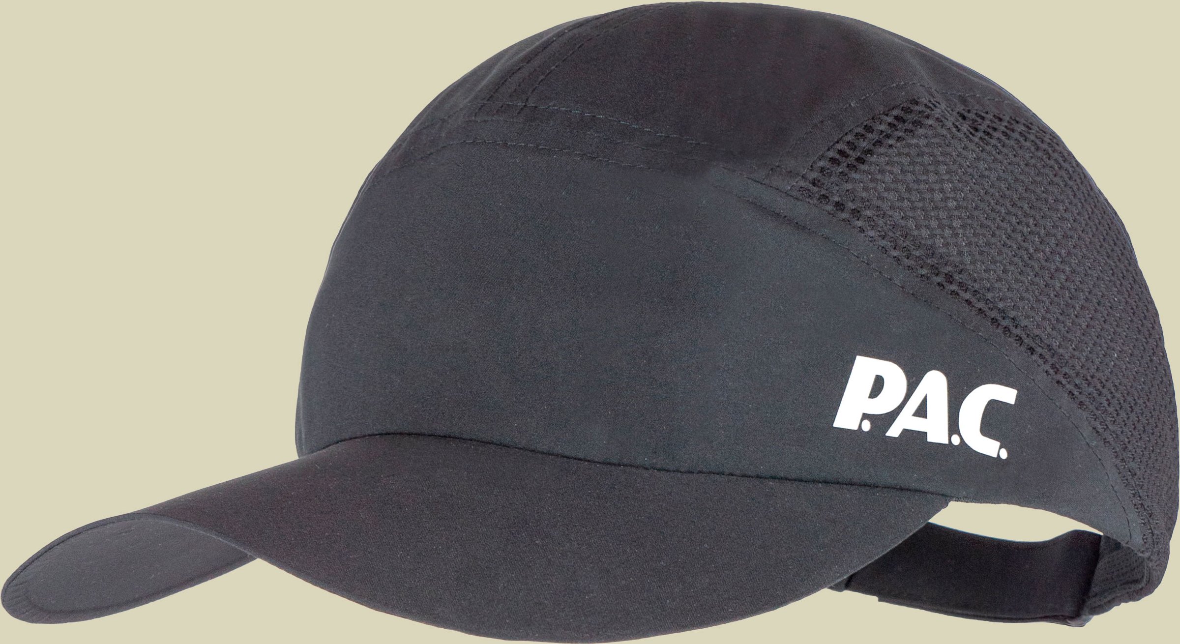 P.A.C. Gilan Soft Outdoor Cap one size schwarz - black