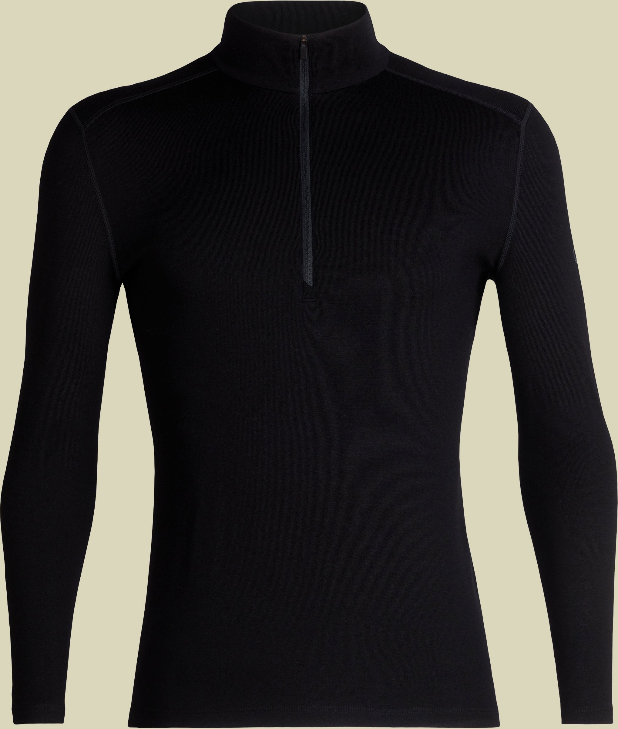 Thumbnail - Tech LS Half Zip 260 Men schwarz L - black