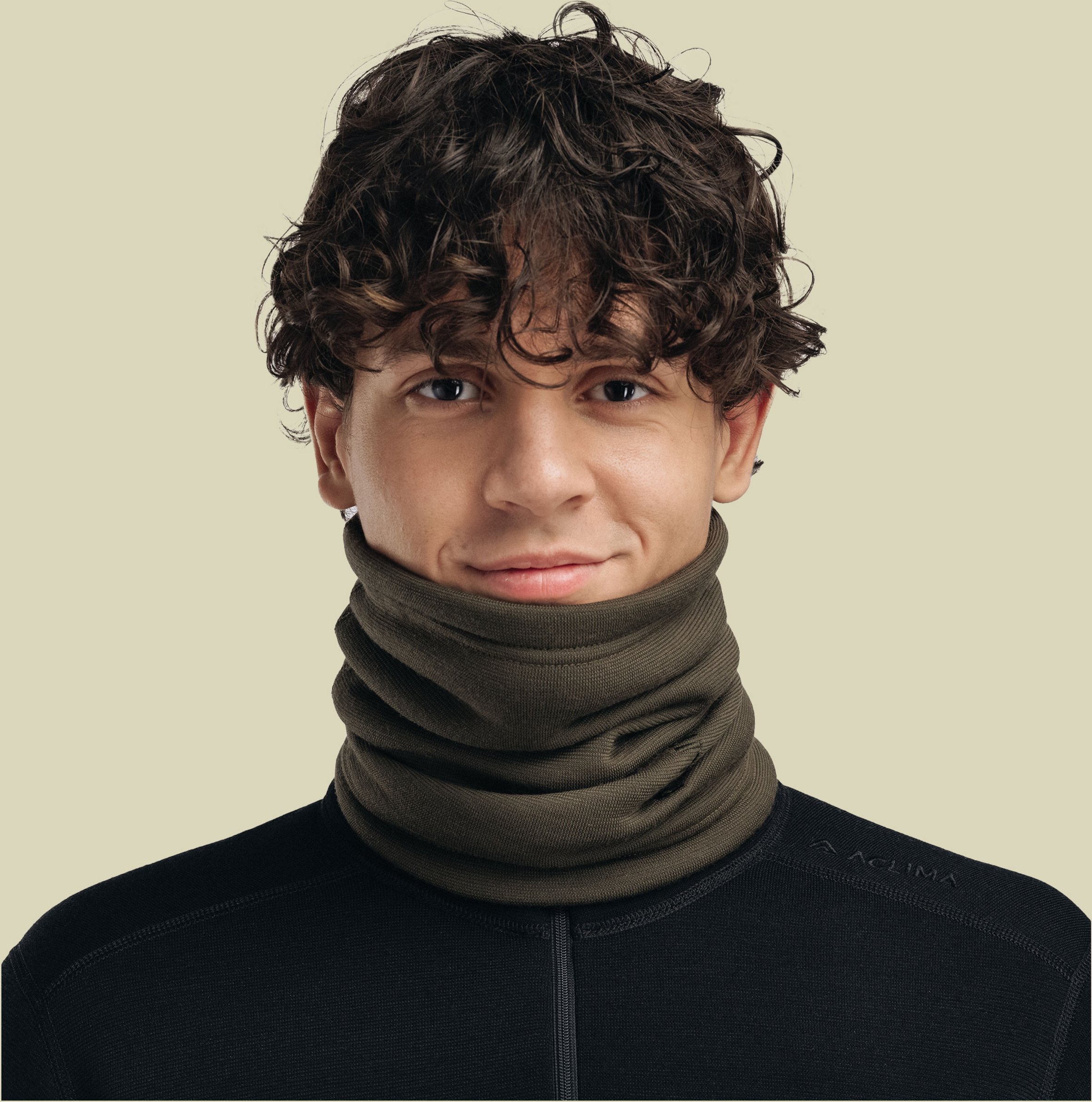 FleeceWool Headover V2 UNISEX one size grau - tarmac