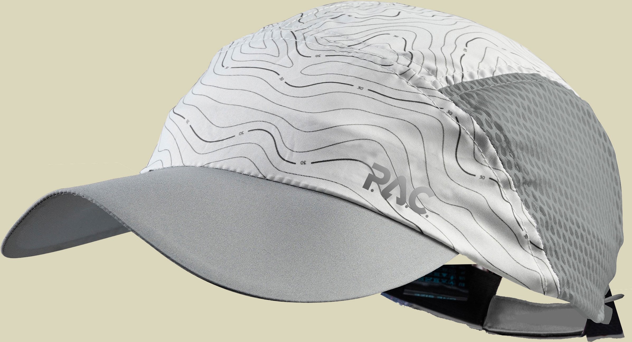 P.A.C. Gilan Soft Outdoor Cap one size grau - mountn