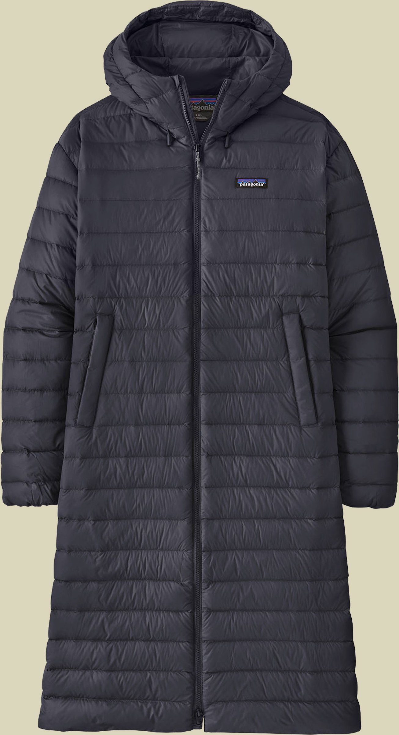 Recycled Down Sweater Parka Women XS schwarz - black