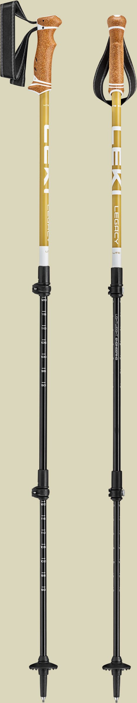 Legacy Lite Compact Länge 90 - 125 cm Farbe white-goldbrown