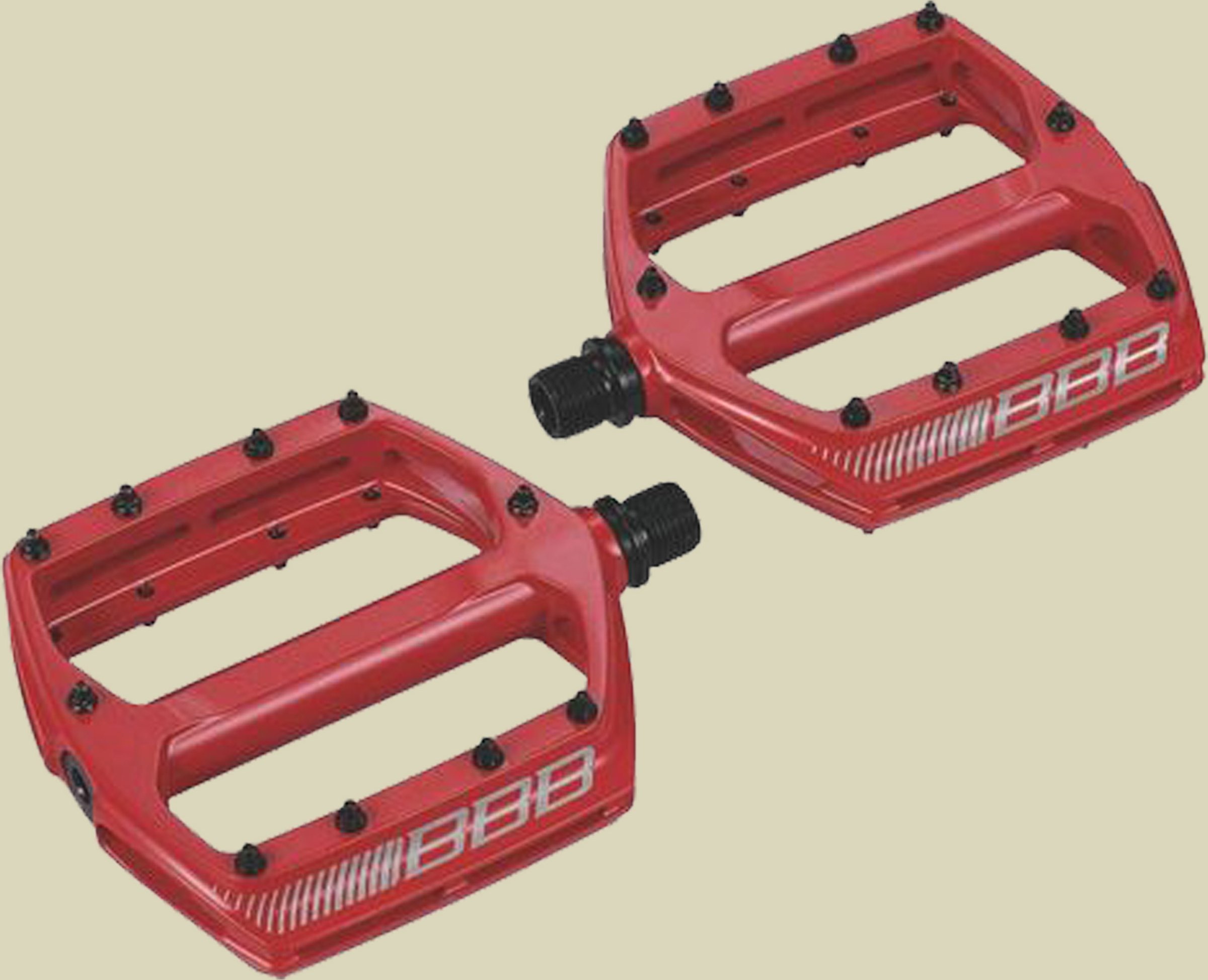 Pedale CoolRide BPD-36 Farbe rot