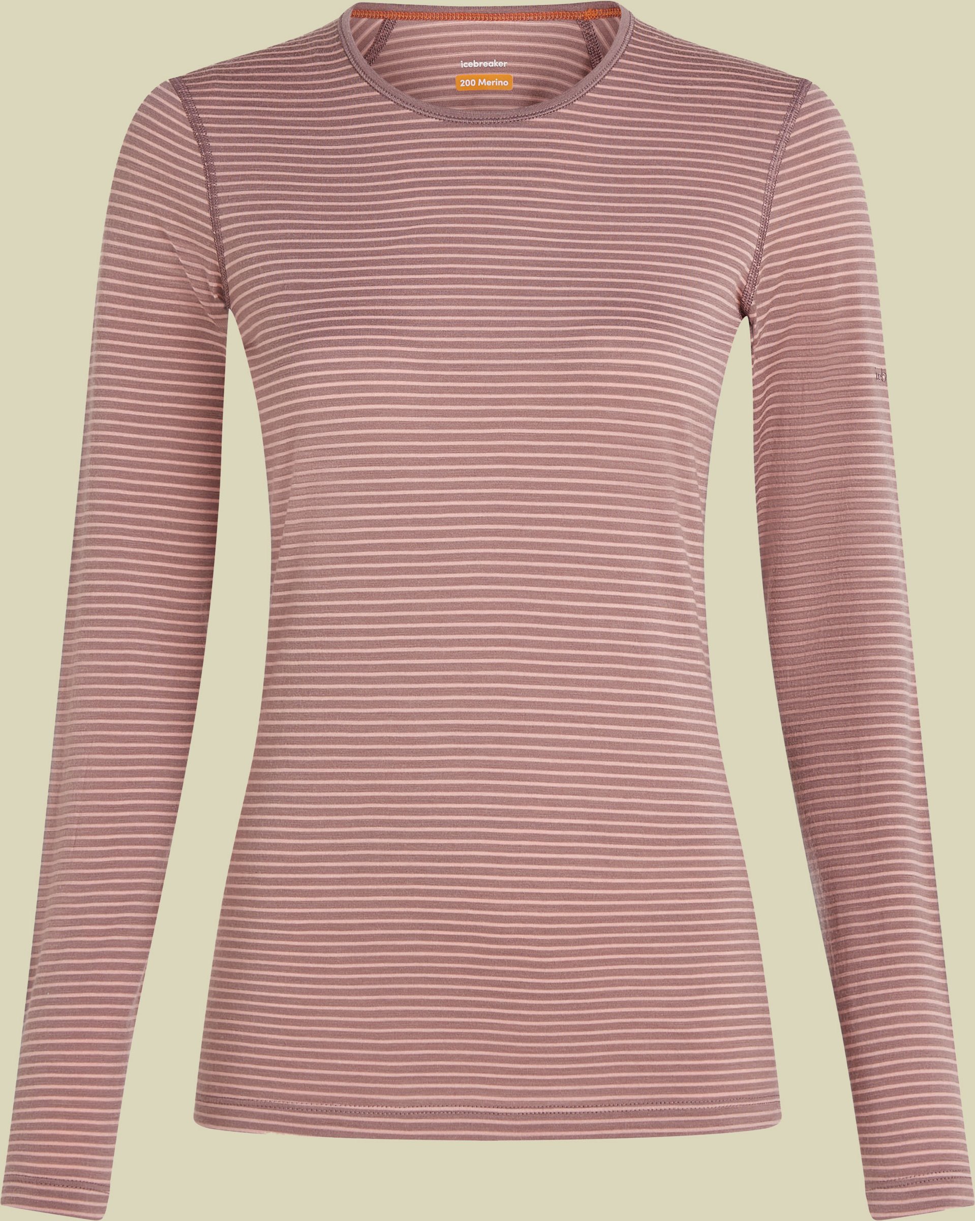 Oasis LS Crewe 200 Women rot L - summit/blush/S