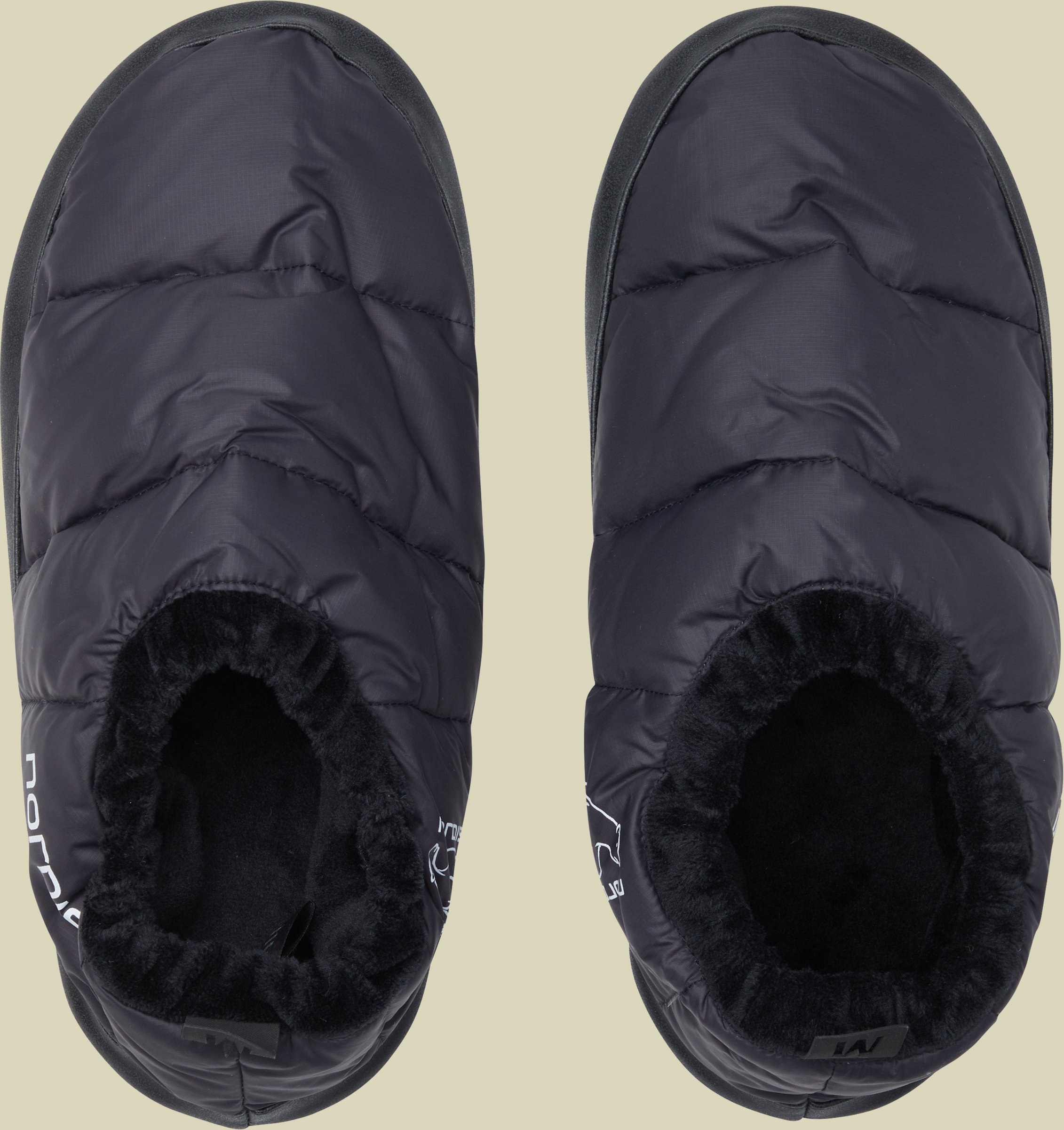 MOS Down Slippers Größe S Farbe black