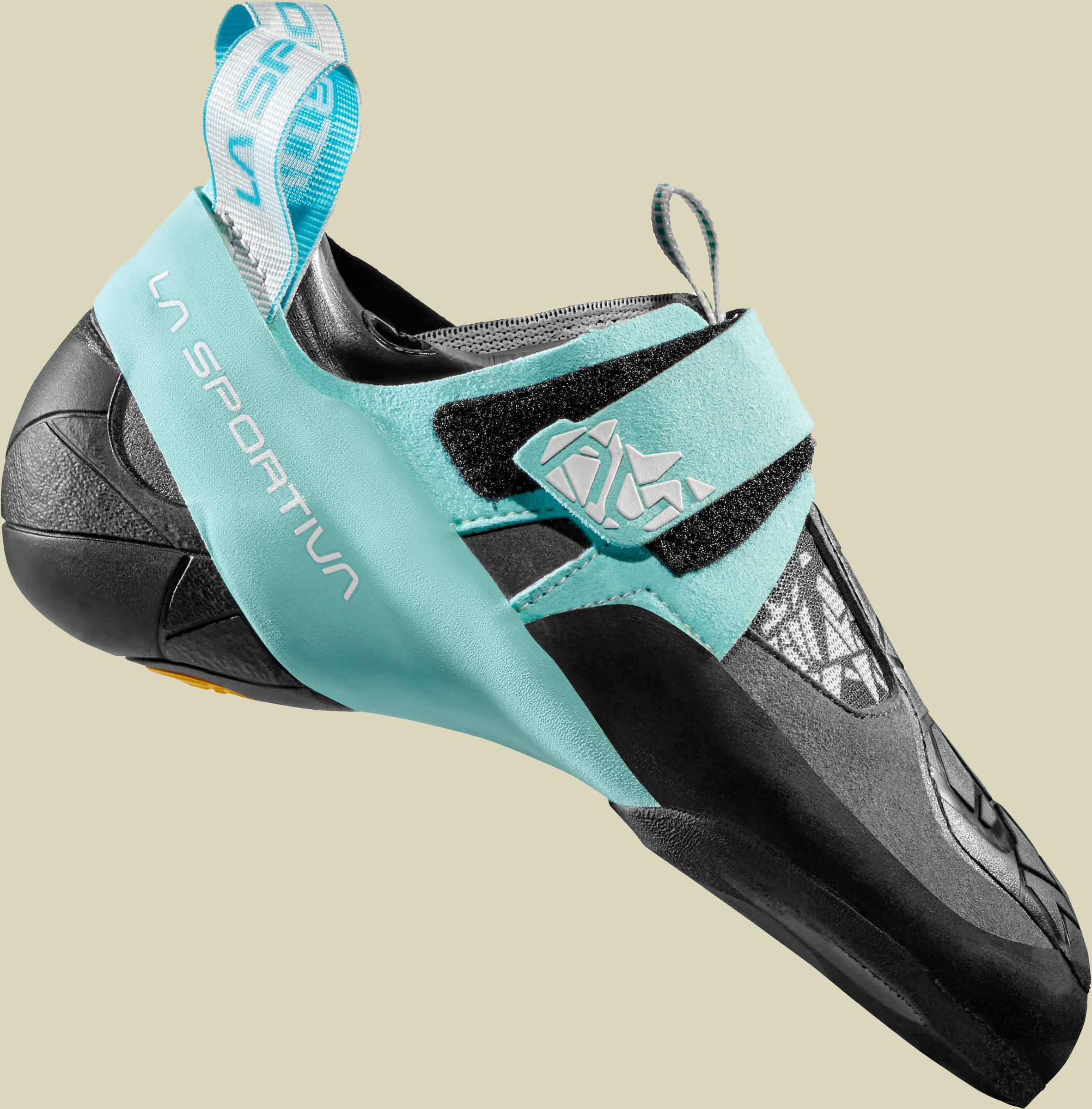 Skwama Vegan Women mehrfarbig 35,5 - carbon/turquoise