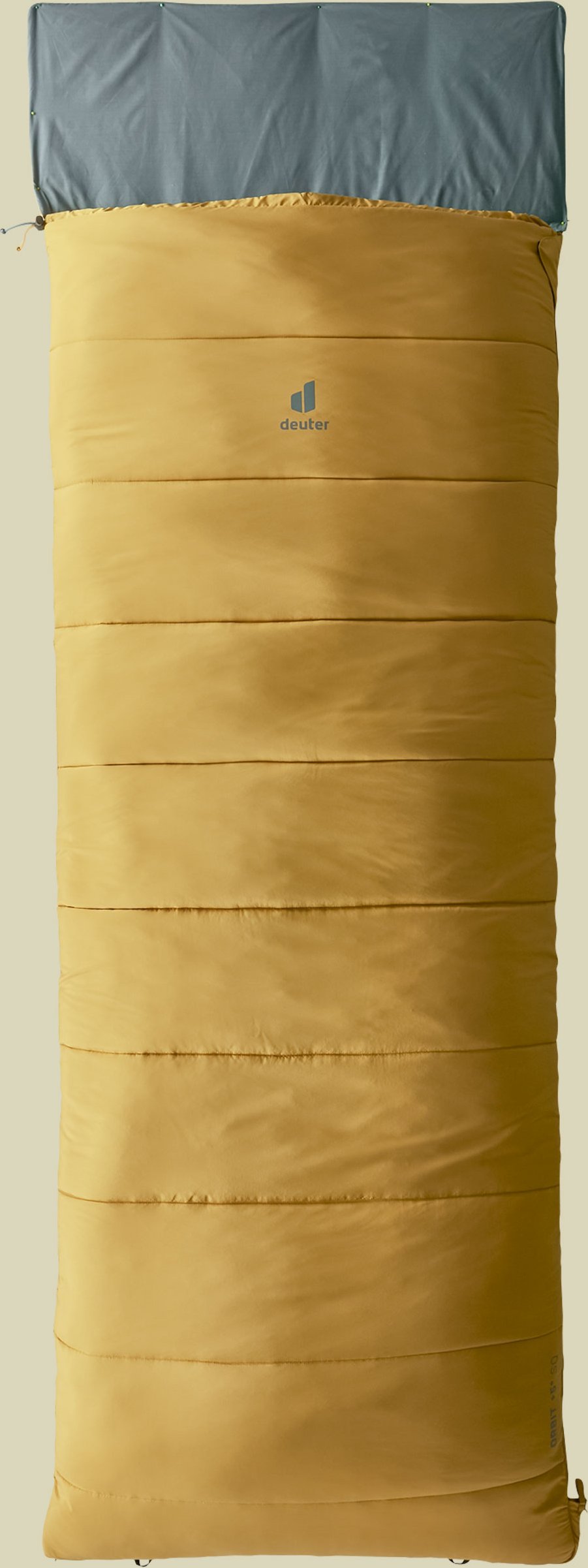 Orbit SQ +6 bis Körpergröße 200 cm Farbe caramel-teal, Reißverschluss links