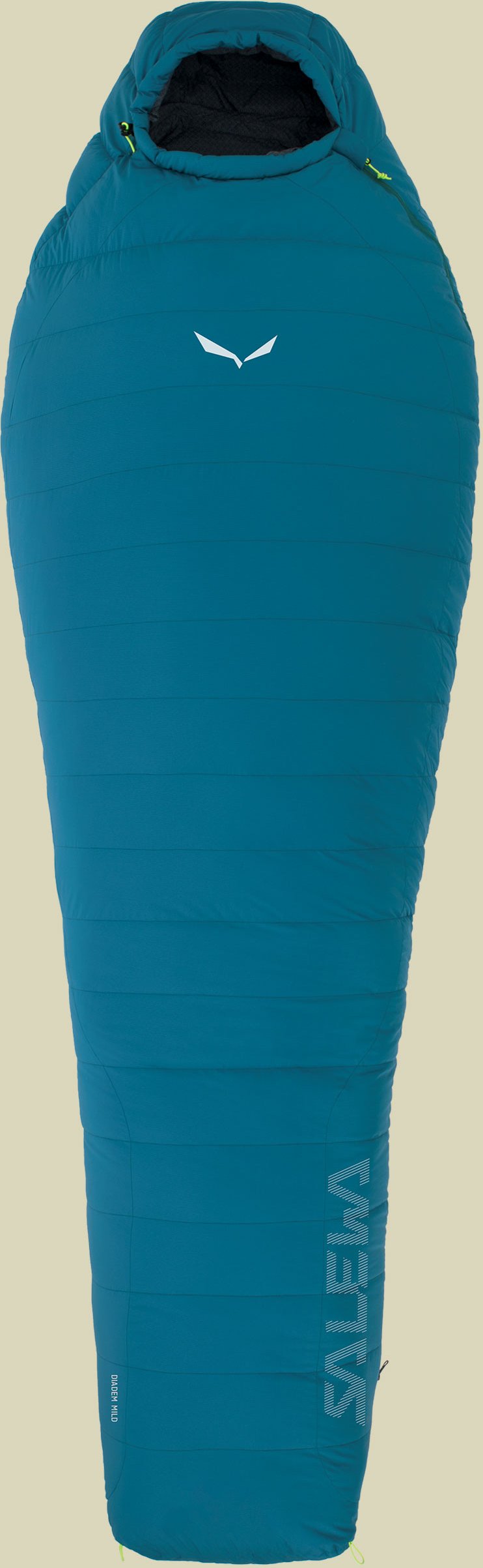 Diadem Warm RDS bis Körpergröße 185 cm Farbe ink blue, Reißverschluss links