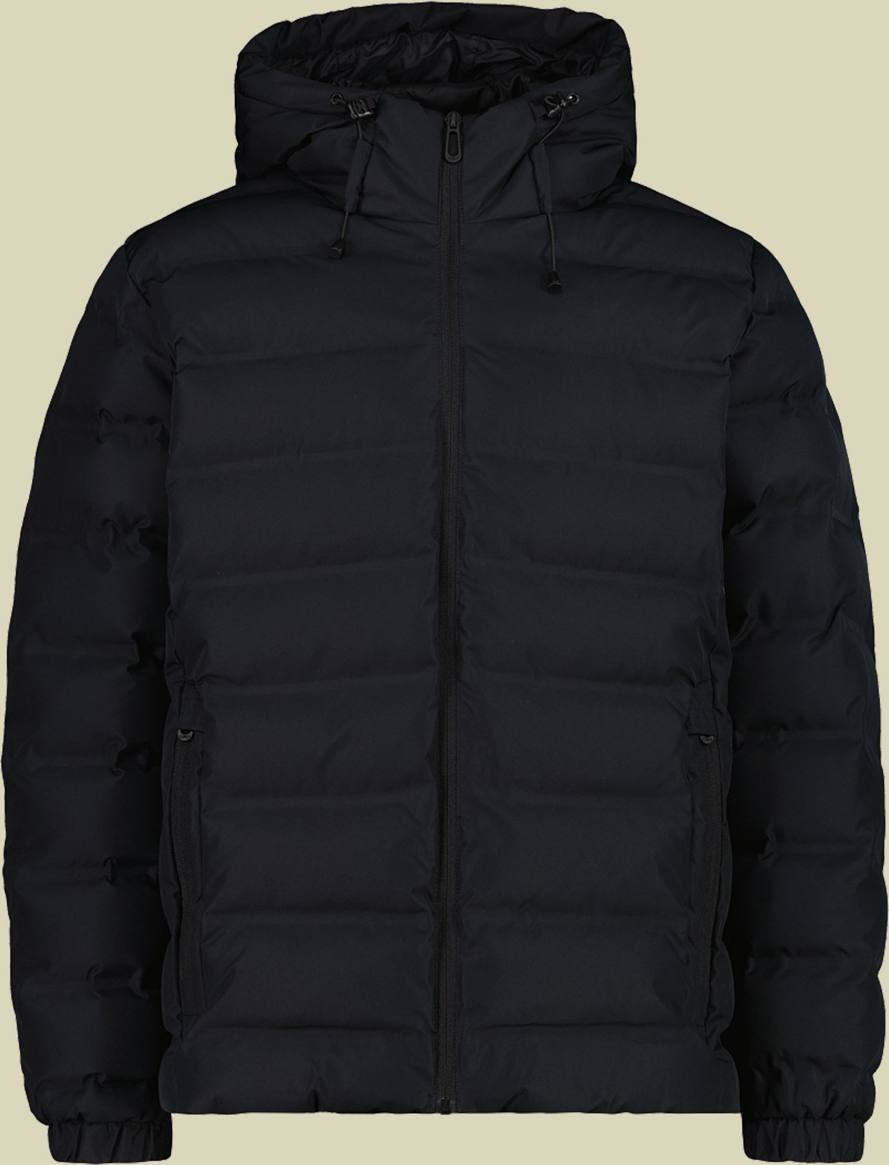 Man Jacket Fix Hood 52 schwarz - Farbe black