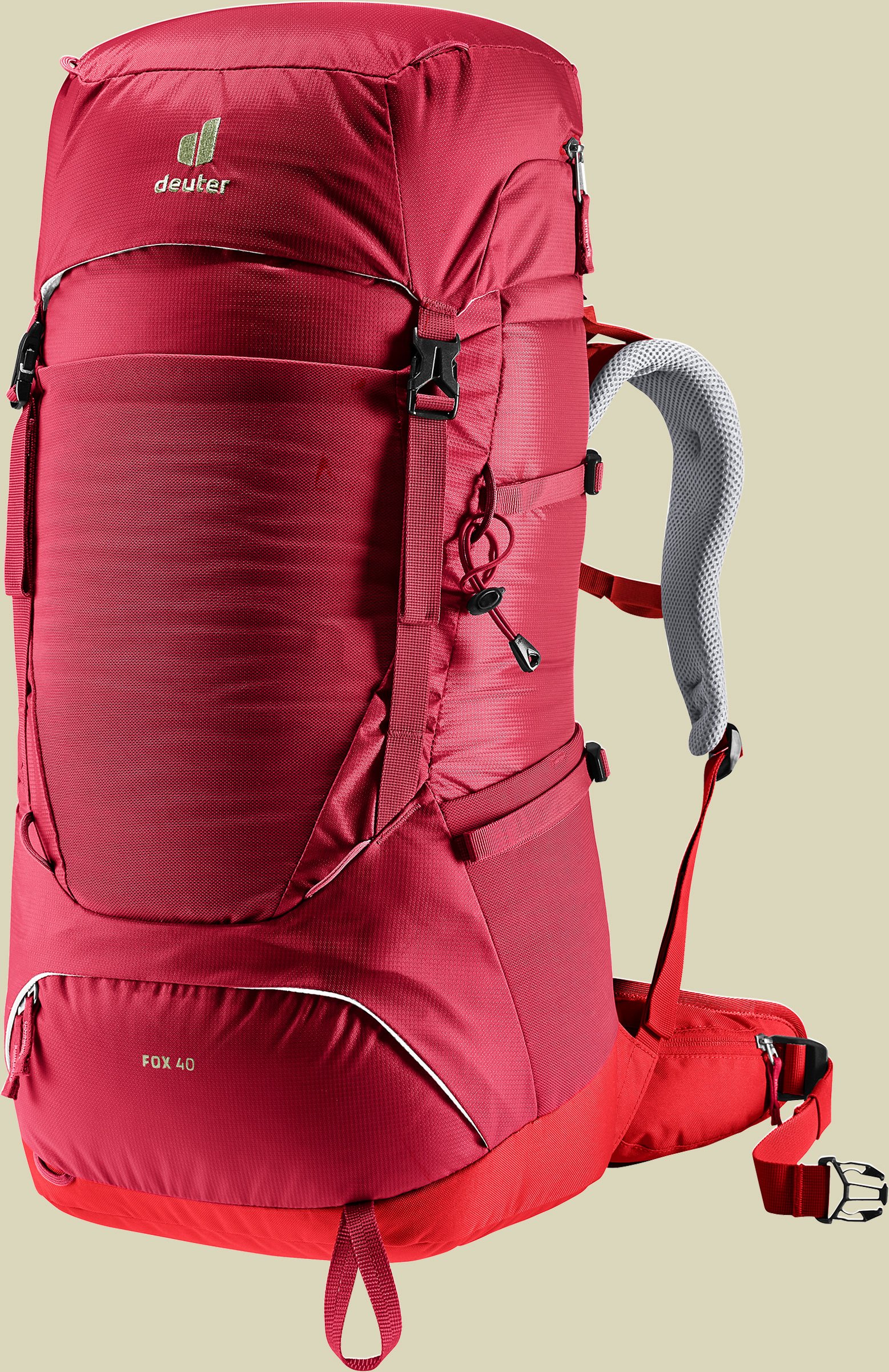 Fox 40 Kids rot 40 L + 4 L - Farbe masala-cherry