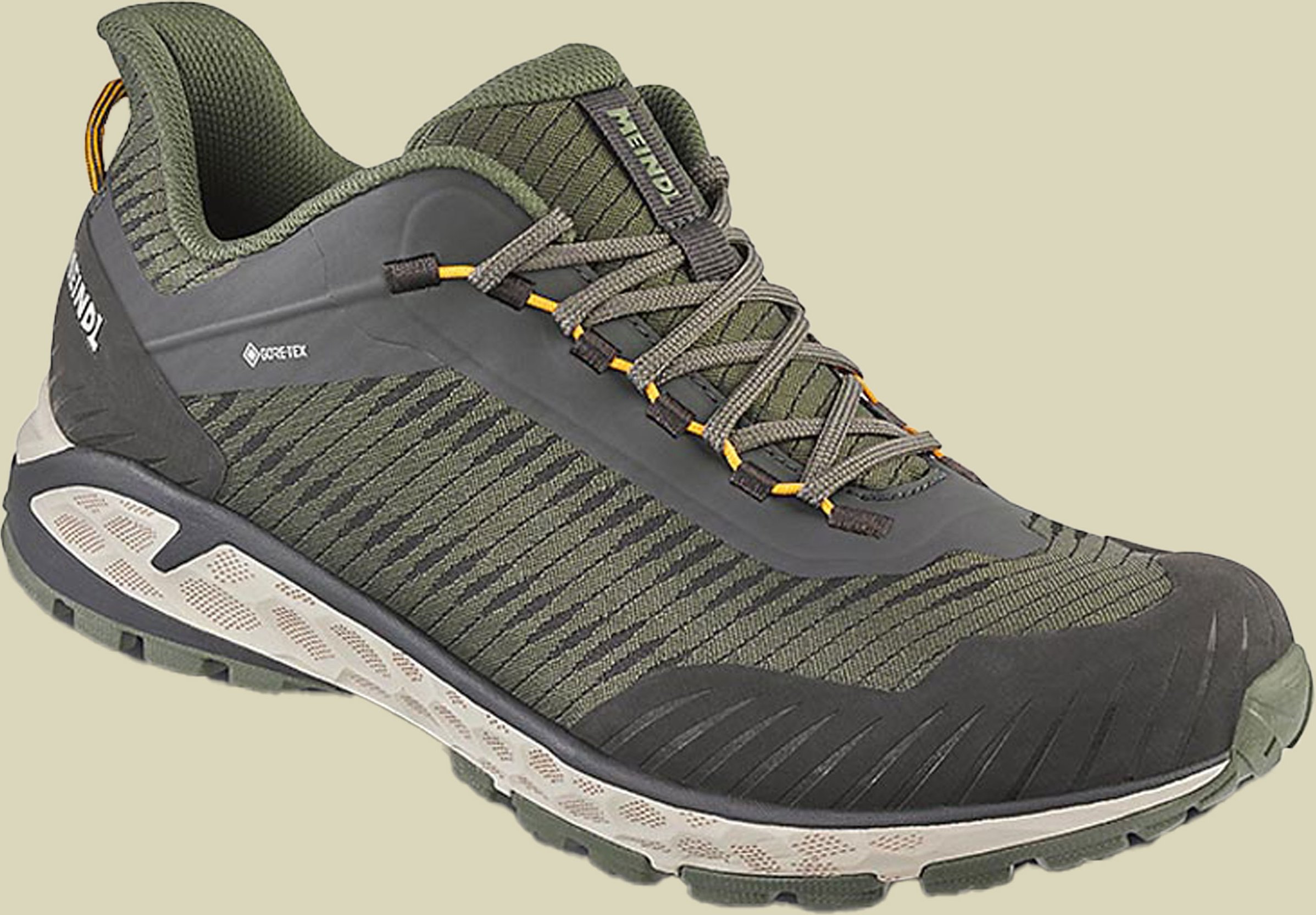 Thumbnail - Power Walker 4,2 Men UK 8,5 grün - Farbe oliv/orange