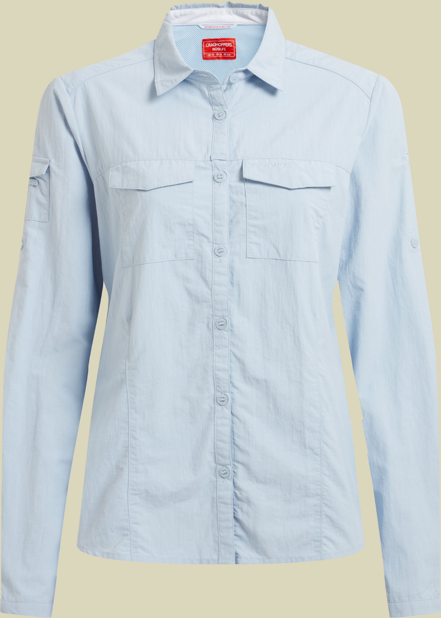 NosiLife Adventure Long Sleeved Shirt III Women 44 blau - nimbus blue (18)