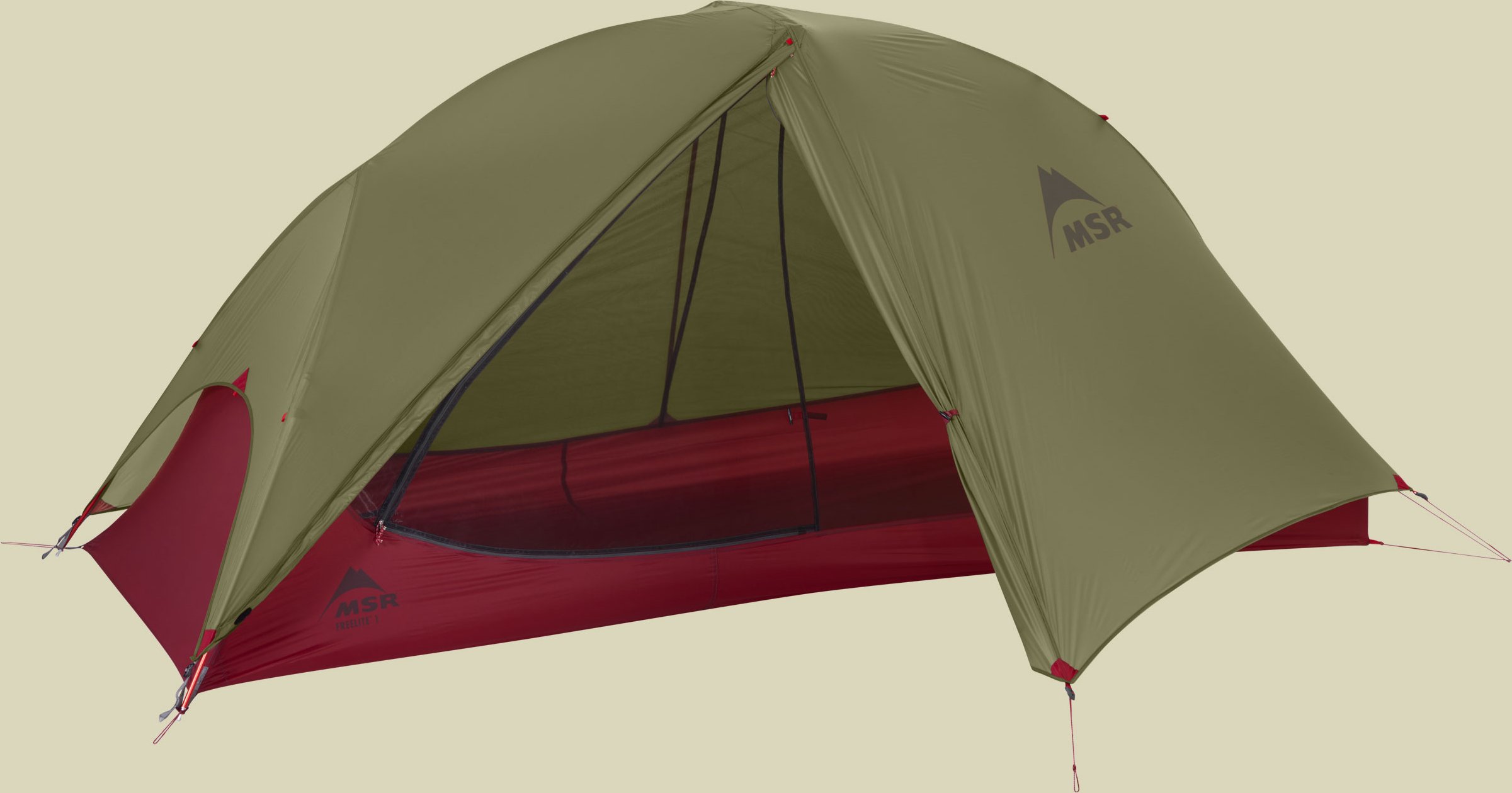 FreeLite 1 Tent V3 1- Personenzelt Farbe: green